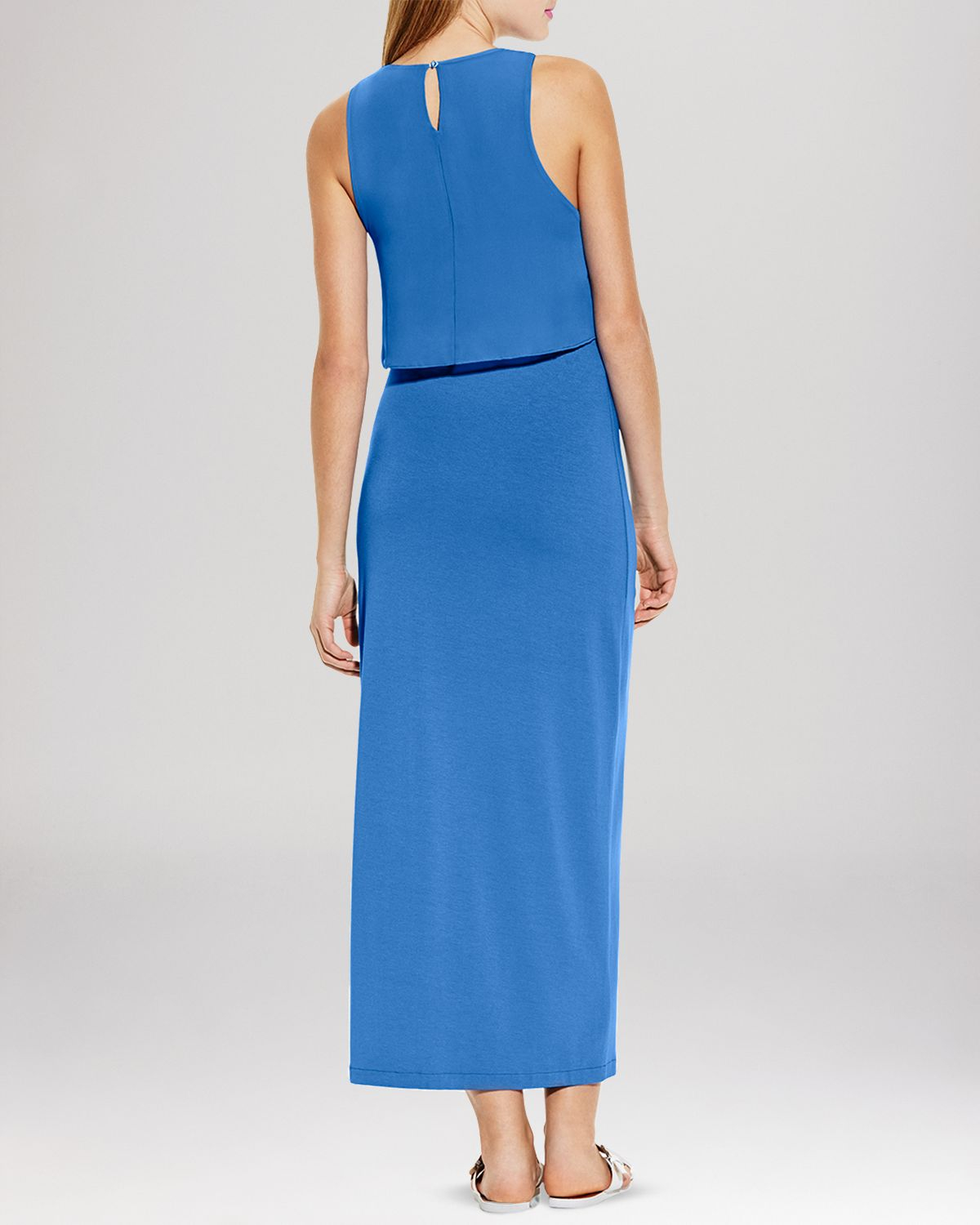 vince-camuto-tiered-maxi-dress-in-blue-classic-blue-lyst