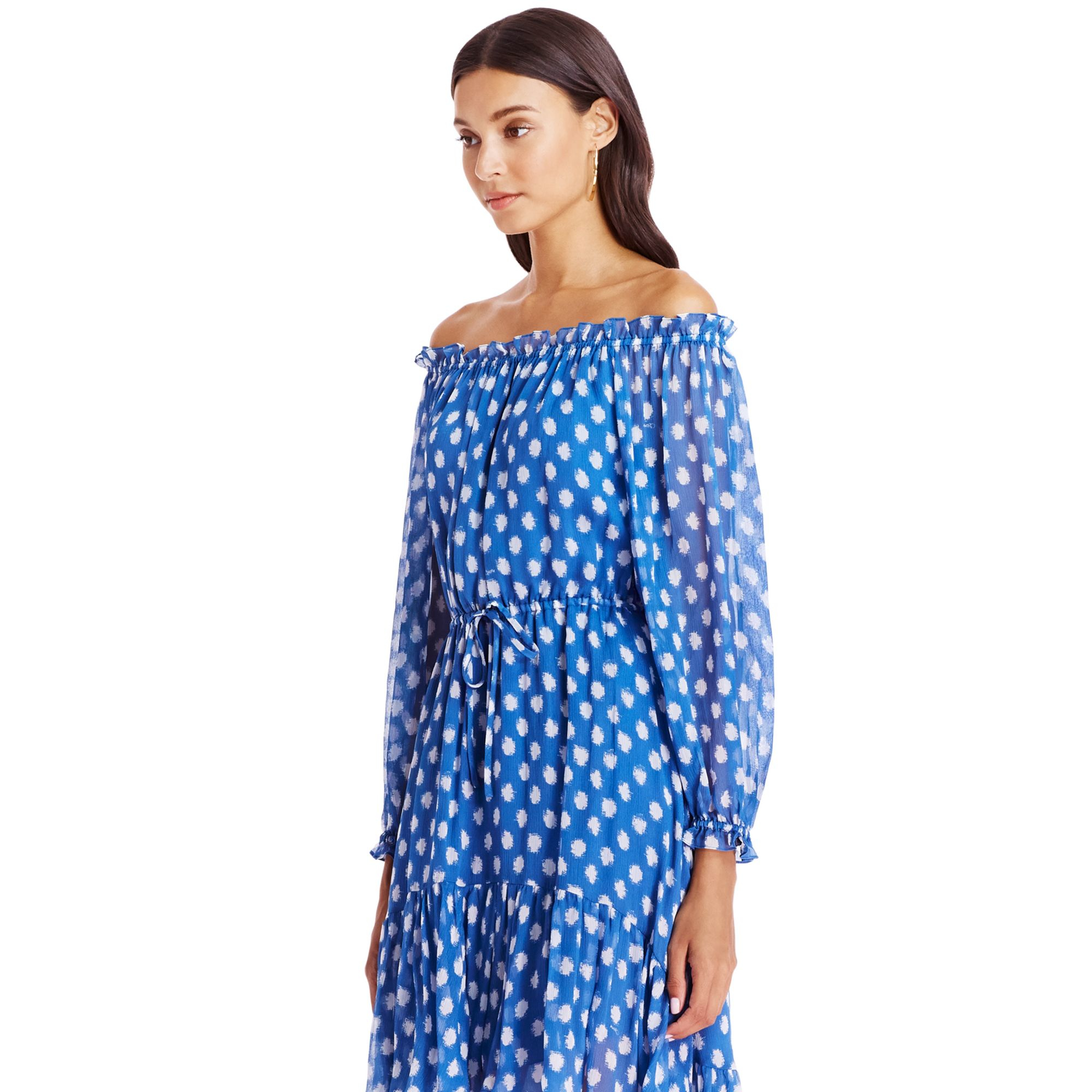 Lyst Diane Von Furstenberg Dvf Camila Two Chiffon Dress In Blue Gallery Women S Chiffon Dresses