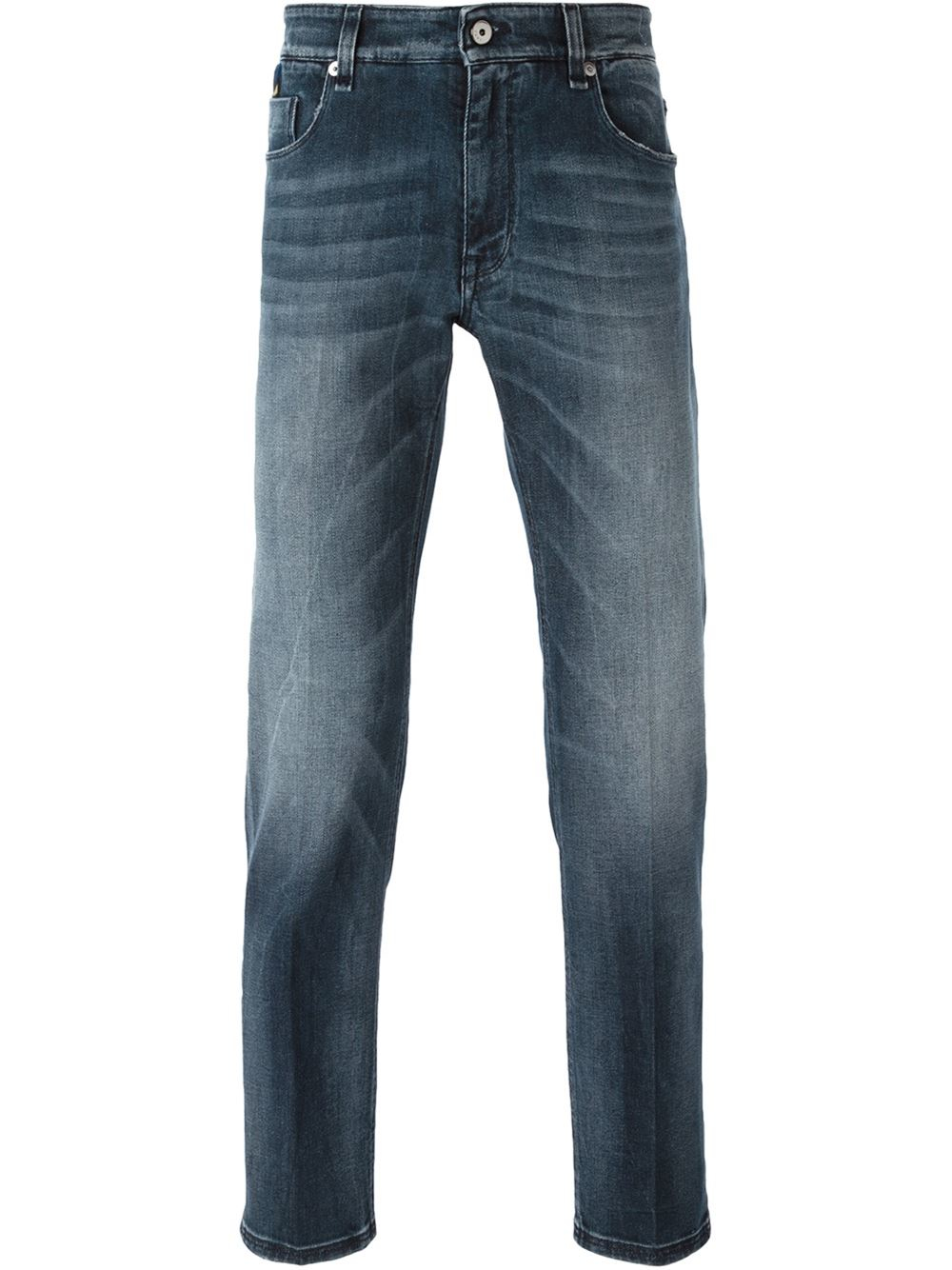 Fendi Bag Bug Jeans in Blue for Men | Lyst
