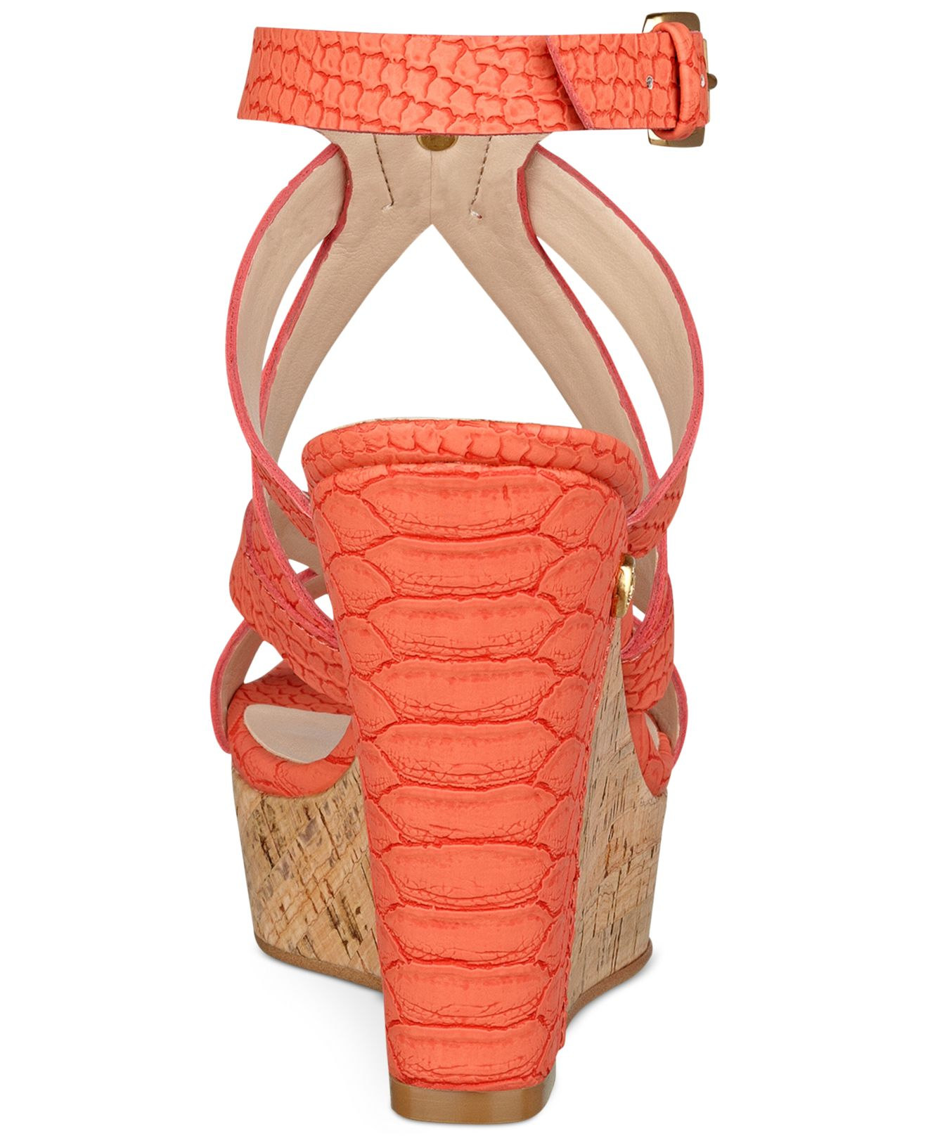 guess cork sandals