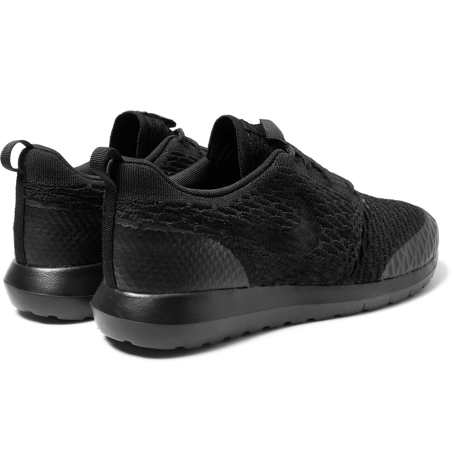 Nike Roshe Nm Flyknit Se Mesh Sneakers in Black for Men Lyst