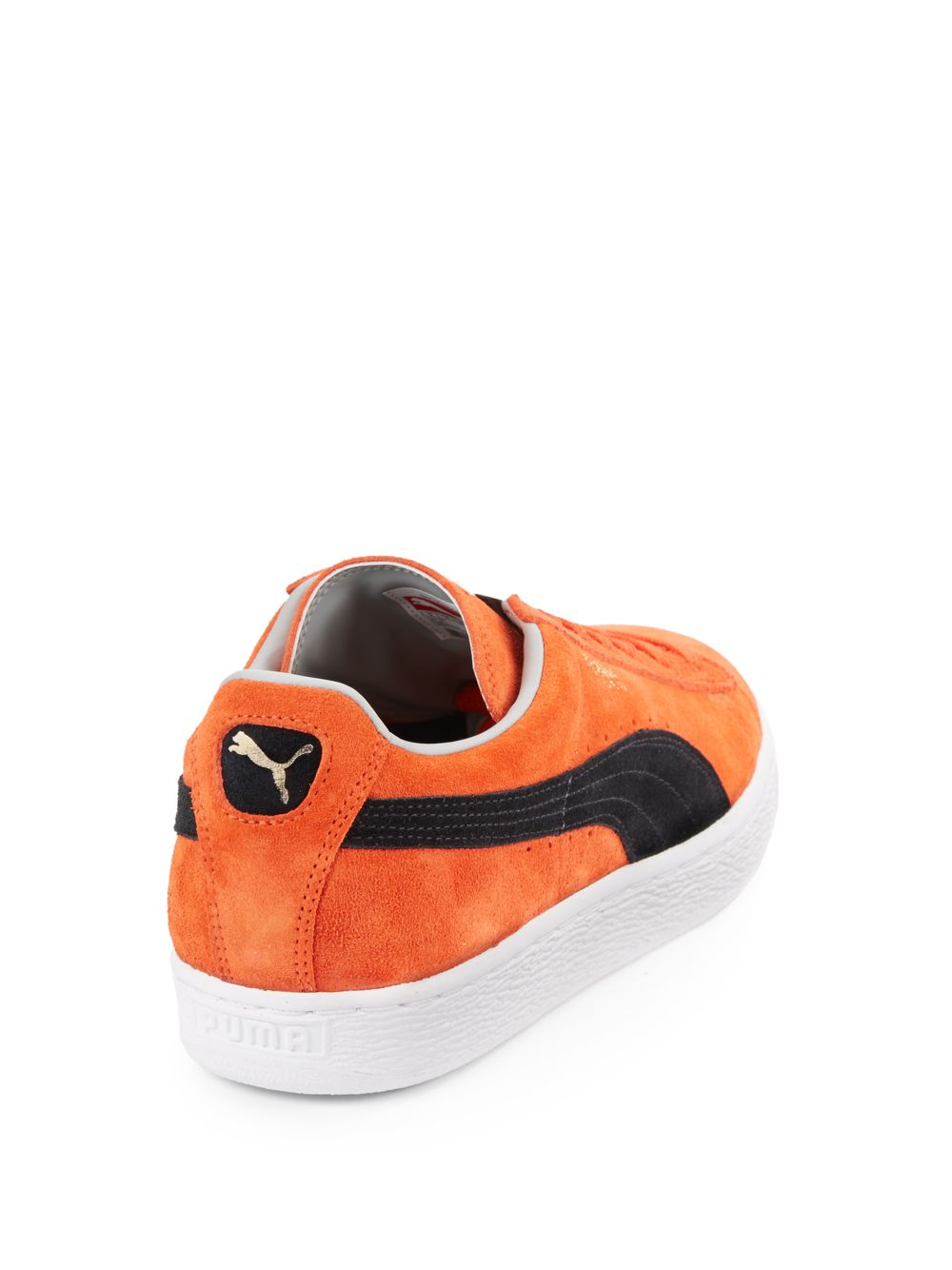Puma Suede Classic Sneakers In Orange For Men Lyst