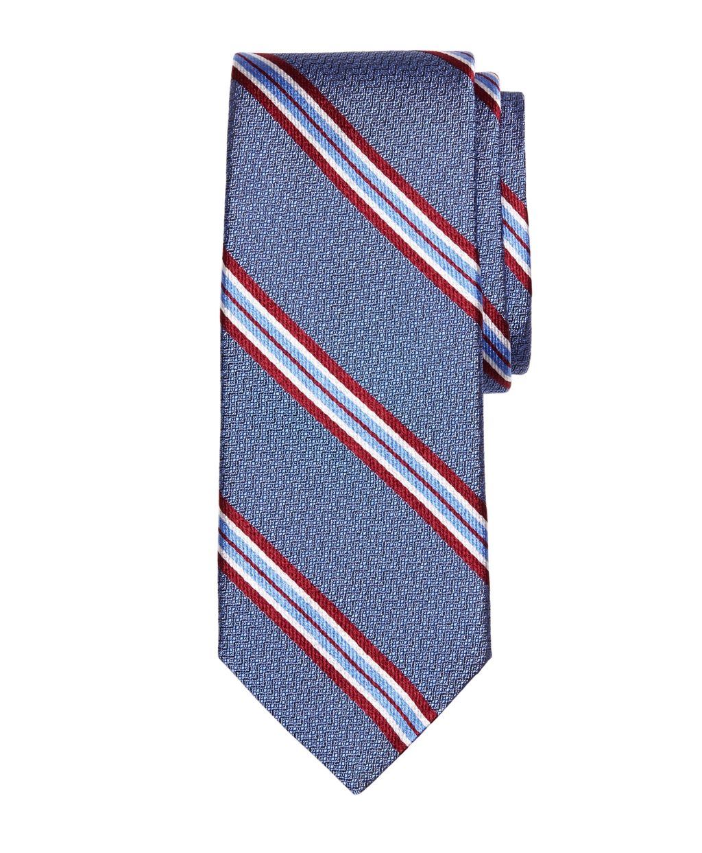 Brooks brothers Framed Stripe Tie in Blue for Men (Light Blue) | Lyst