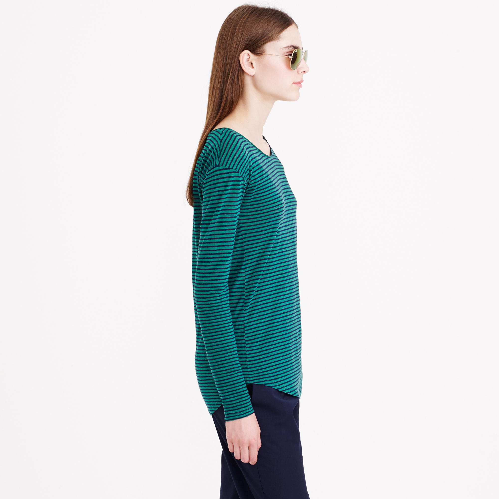 jcrew green shirt