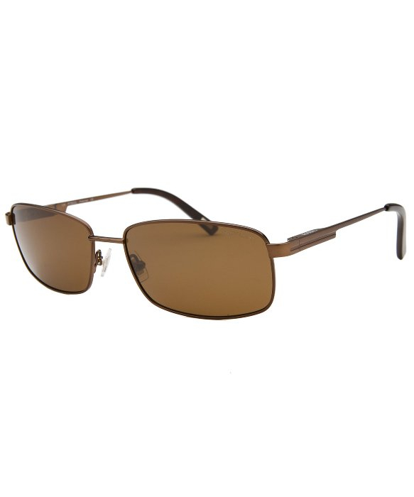 Fossil Mens Link Rectangle Brown Sunglasses in Brown for Men Lyst