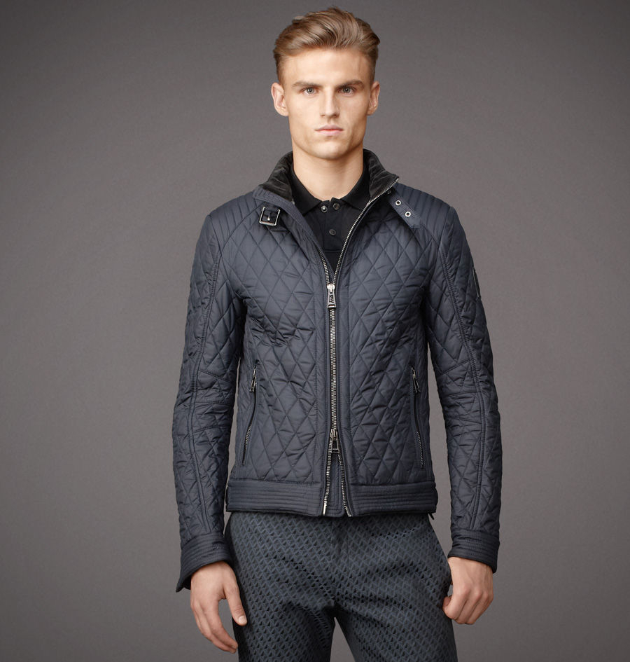 Belstaff Bramley Jacket In Lightweight Technical Quilt in Blue for Men ...