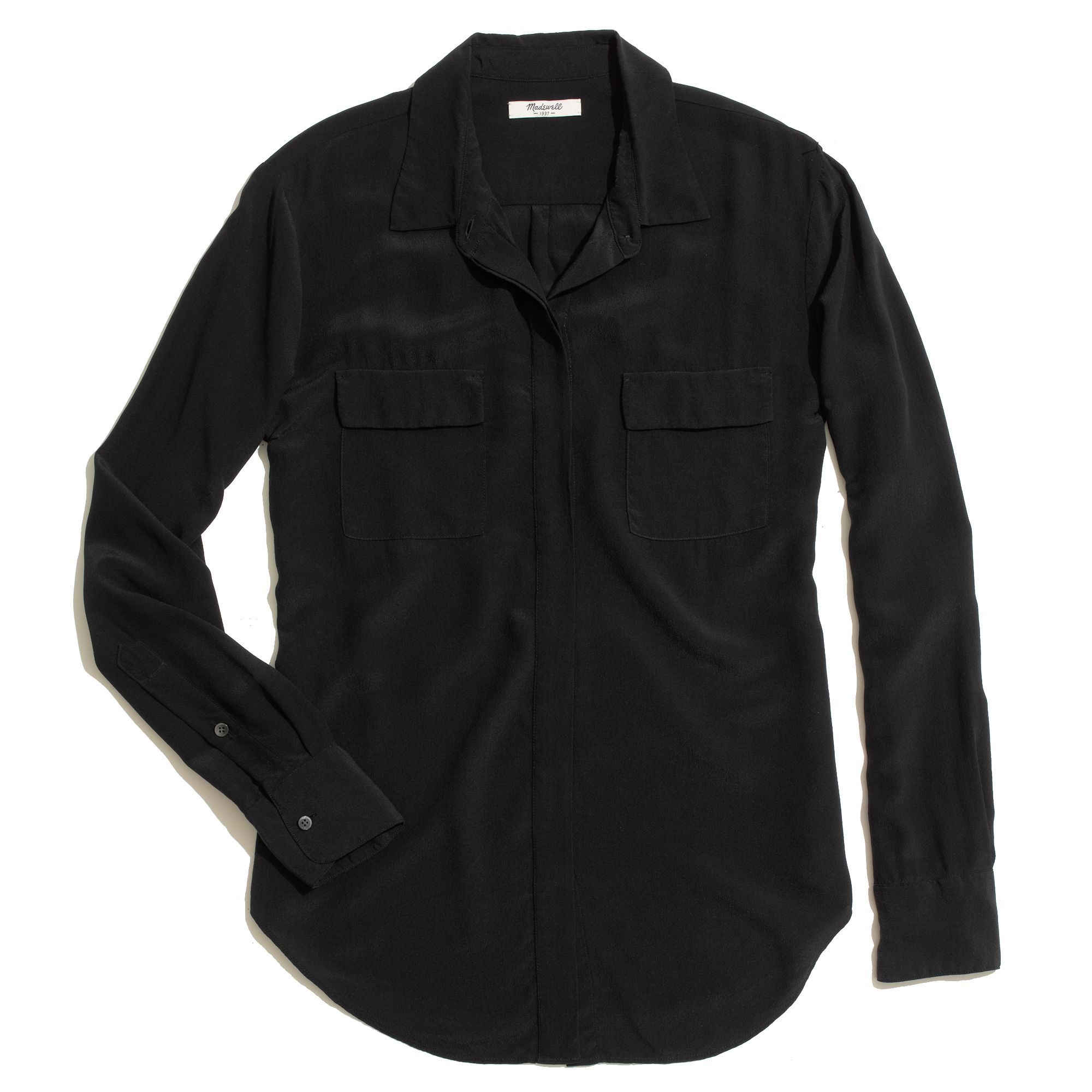 black cargo shirt