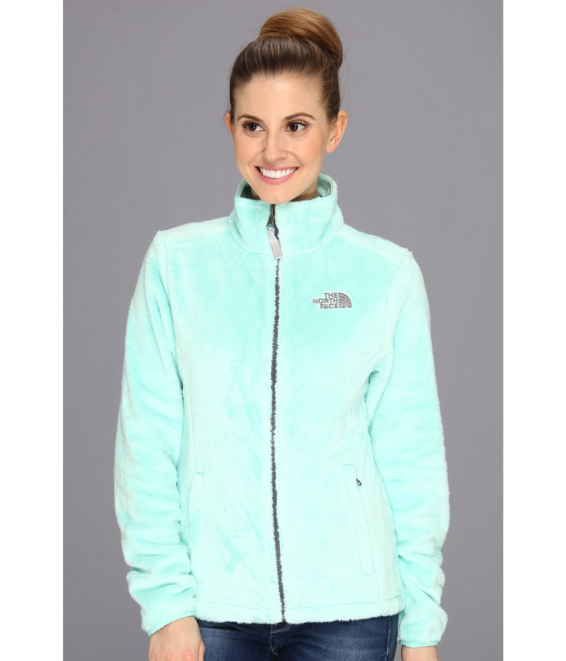 The North Face Osito Jacket in Green (Beach Glass Green) | Lyst