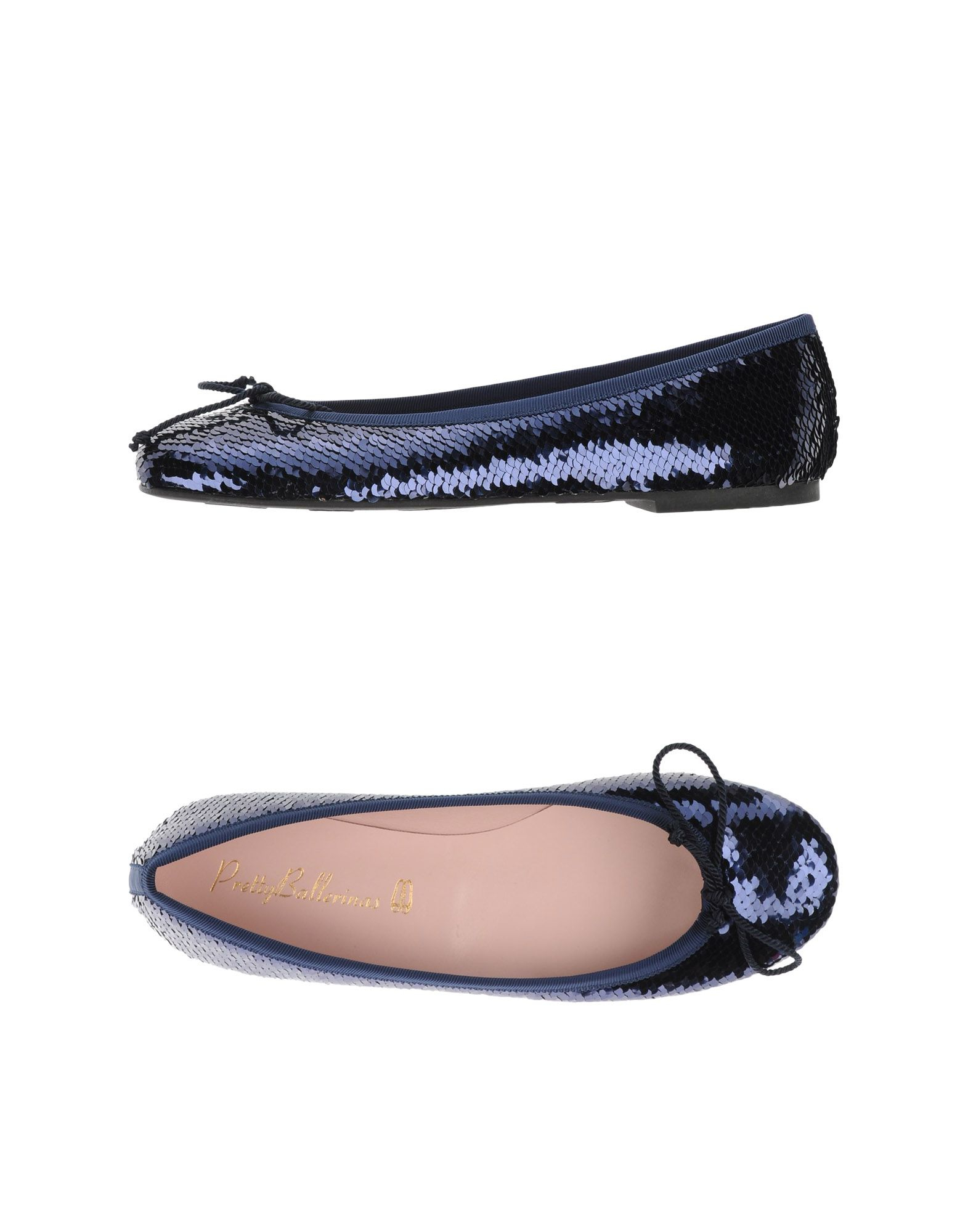 pretty flats shoes pretty ballerinas ballet flats in blue lyst pretty flats shoes pretty ballerinas ballet flats in blue lyst
