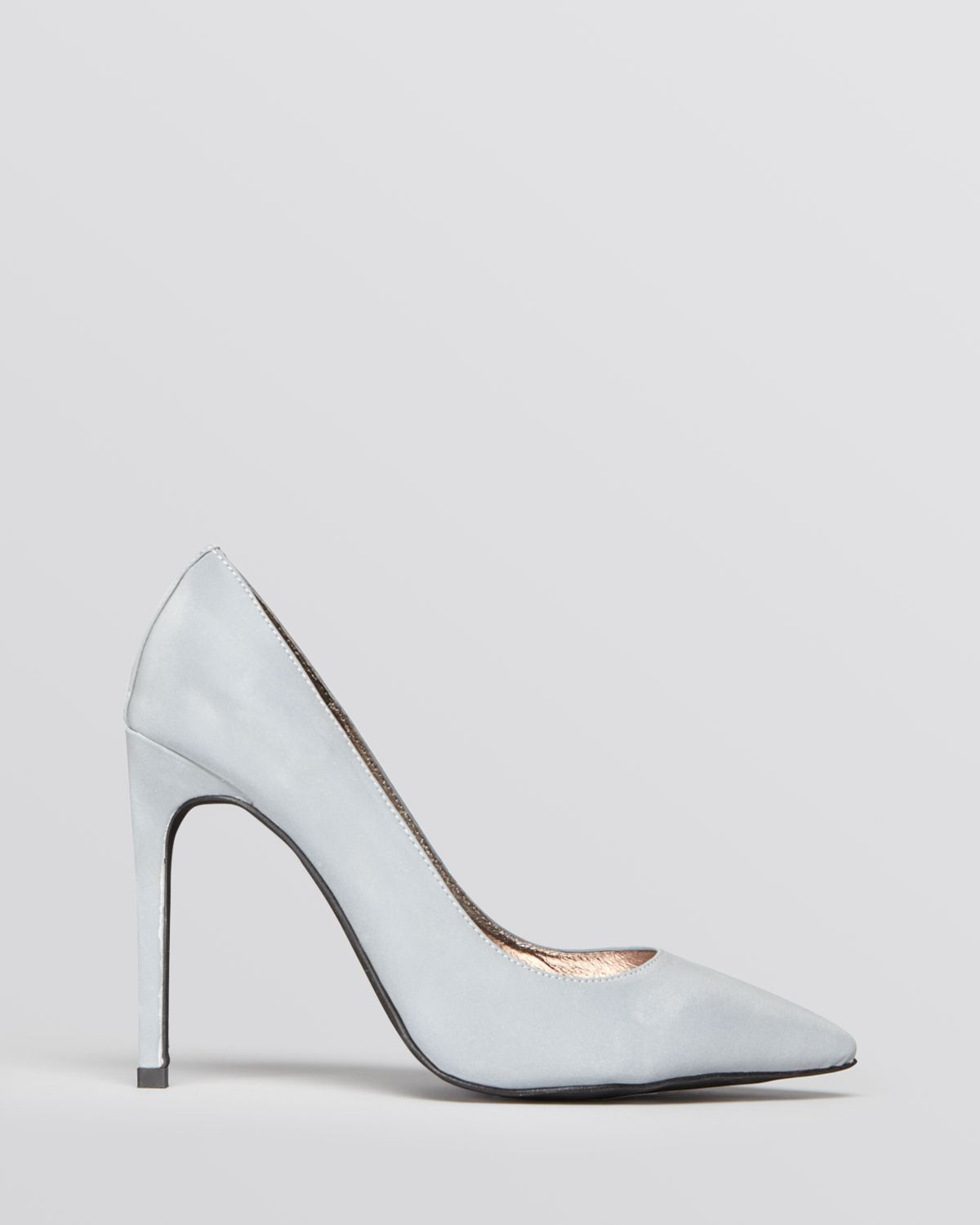 reflective high heels