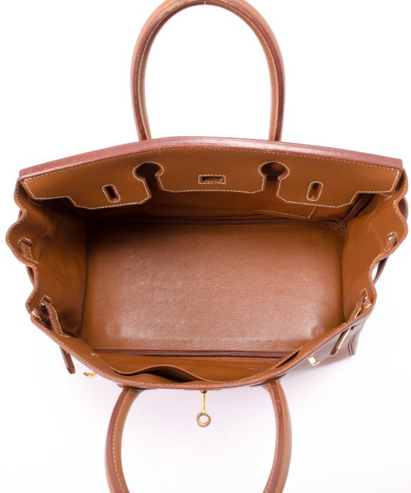Lyst - Hermès Pre-owned: Gold Courchevel Leather &#39;birkin 30&#39; Bag in Metallic