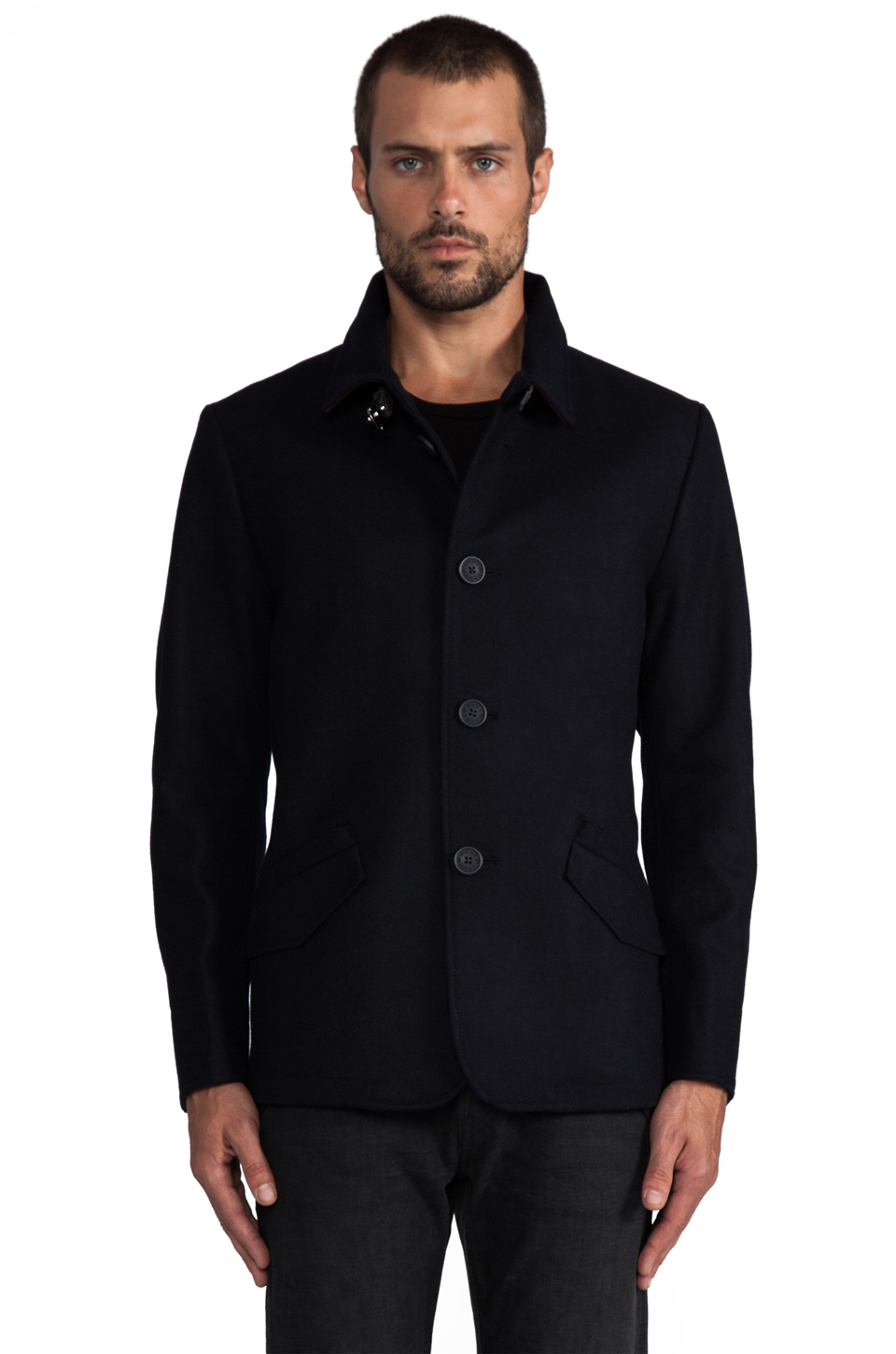 Lyst Howe Imposter Costume Jacket in Navy in Blue for Men