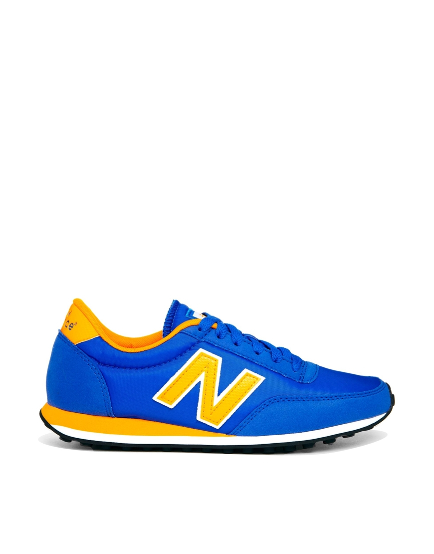 new balance blue yellow 410 trainers new balance blue yellow 410 trainers
