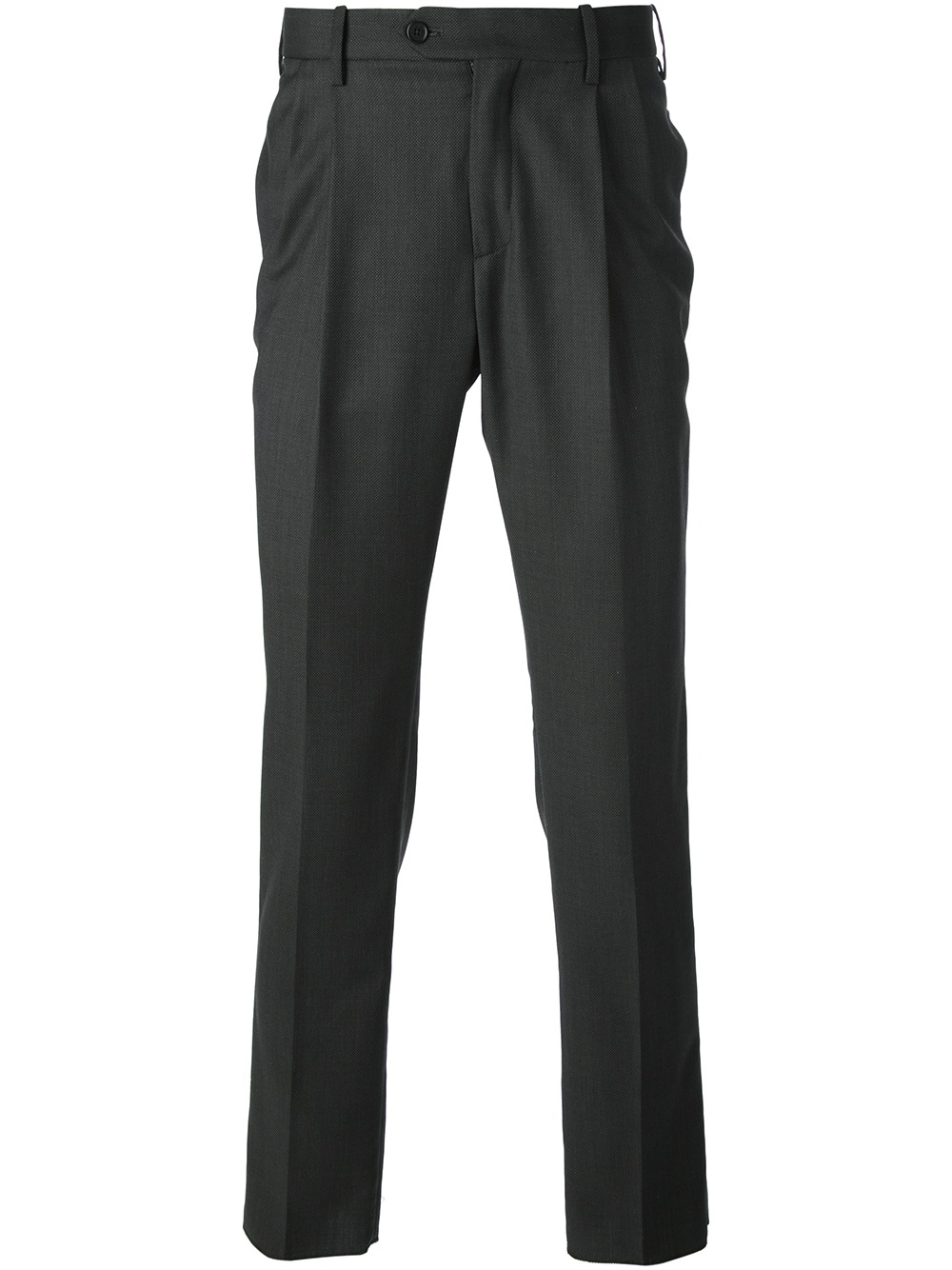 Neil Barrett Slim Fit Trousers in Gray for Men (grey) | Lyst