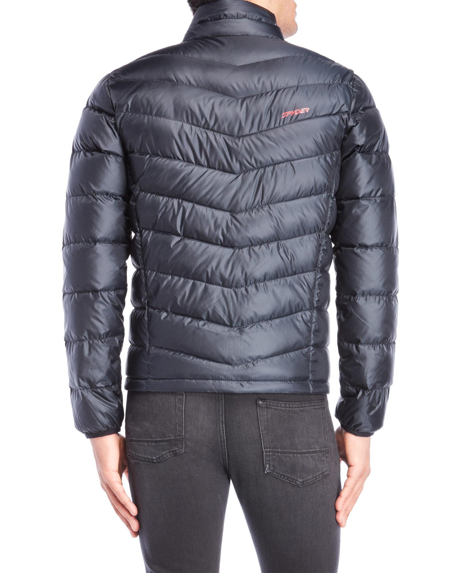 Download Lyst - Spyder Pelmo Down Jacket in Black for Men