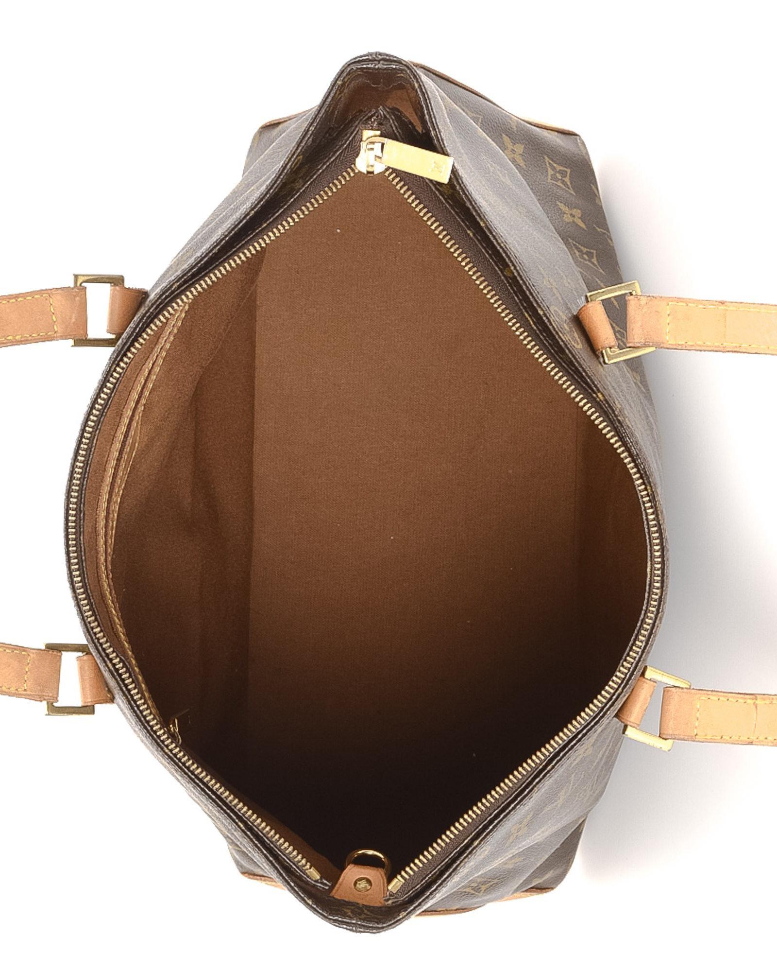 Lyst - Louis Vuitton Cabas Mezzo Monogram Tote Bag - Vintage in Brown