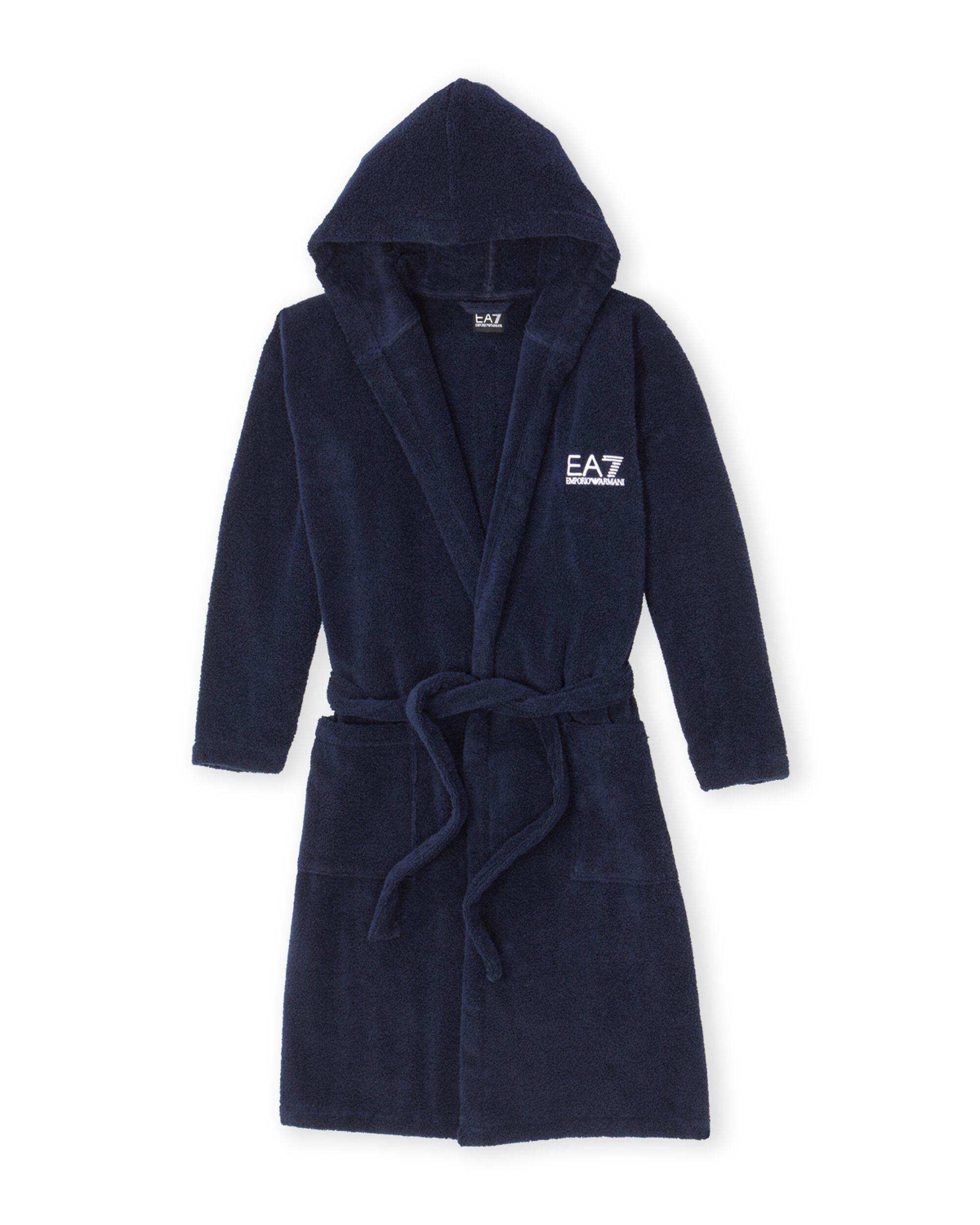 Emporio Armani Navy Ea7 Bathrobe in Blue for Men Lyst