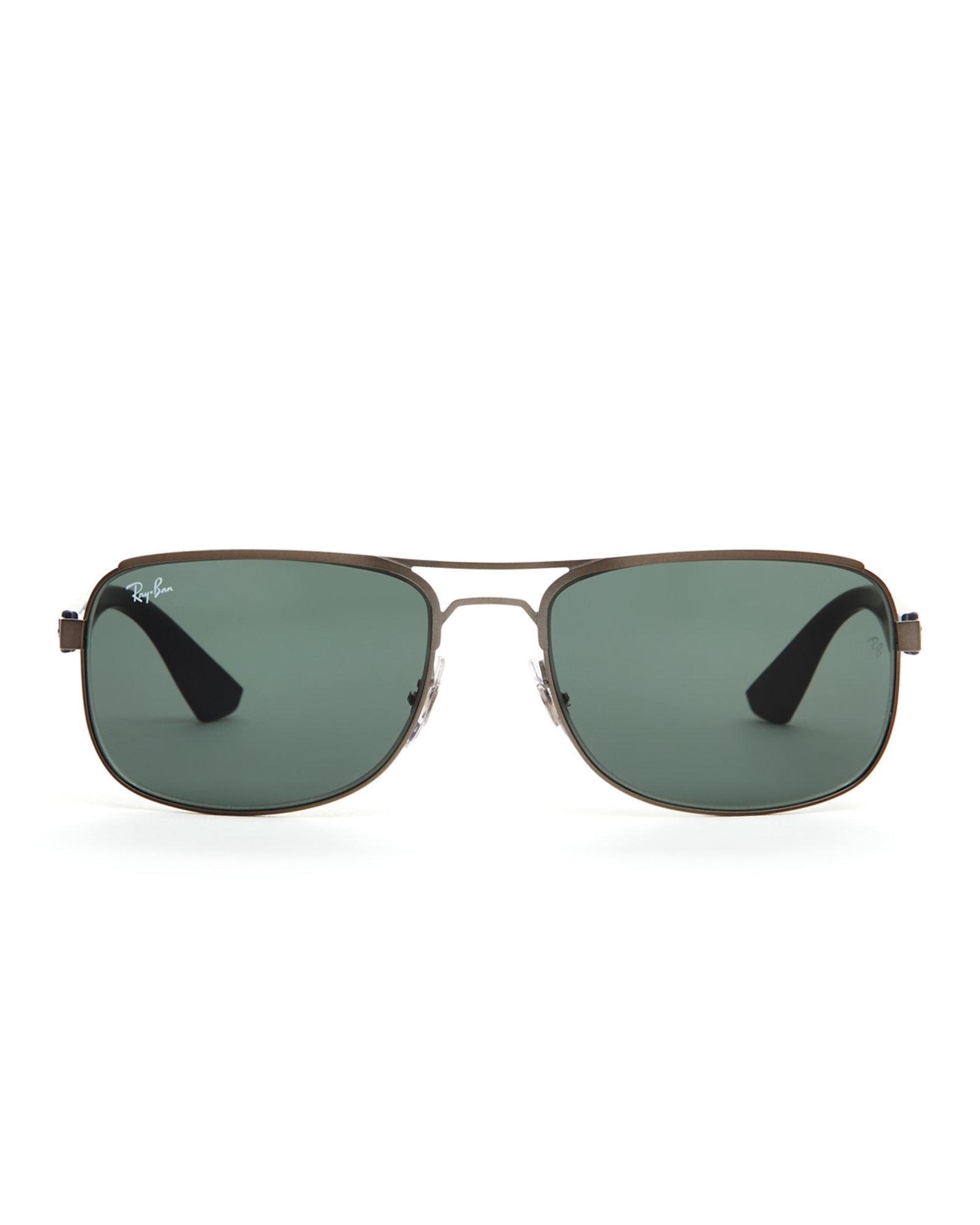 Ray Ban Gunmetal Rb3424 Navigator Sunglasses For Men Lyst 