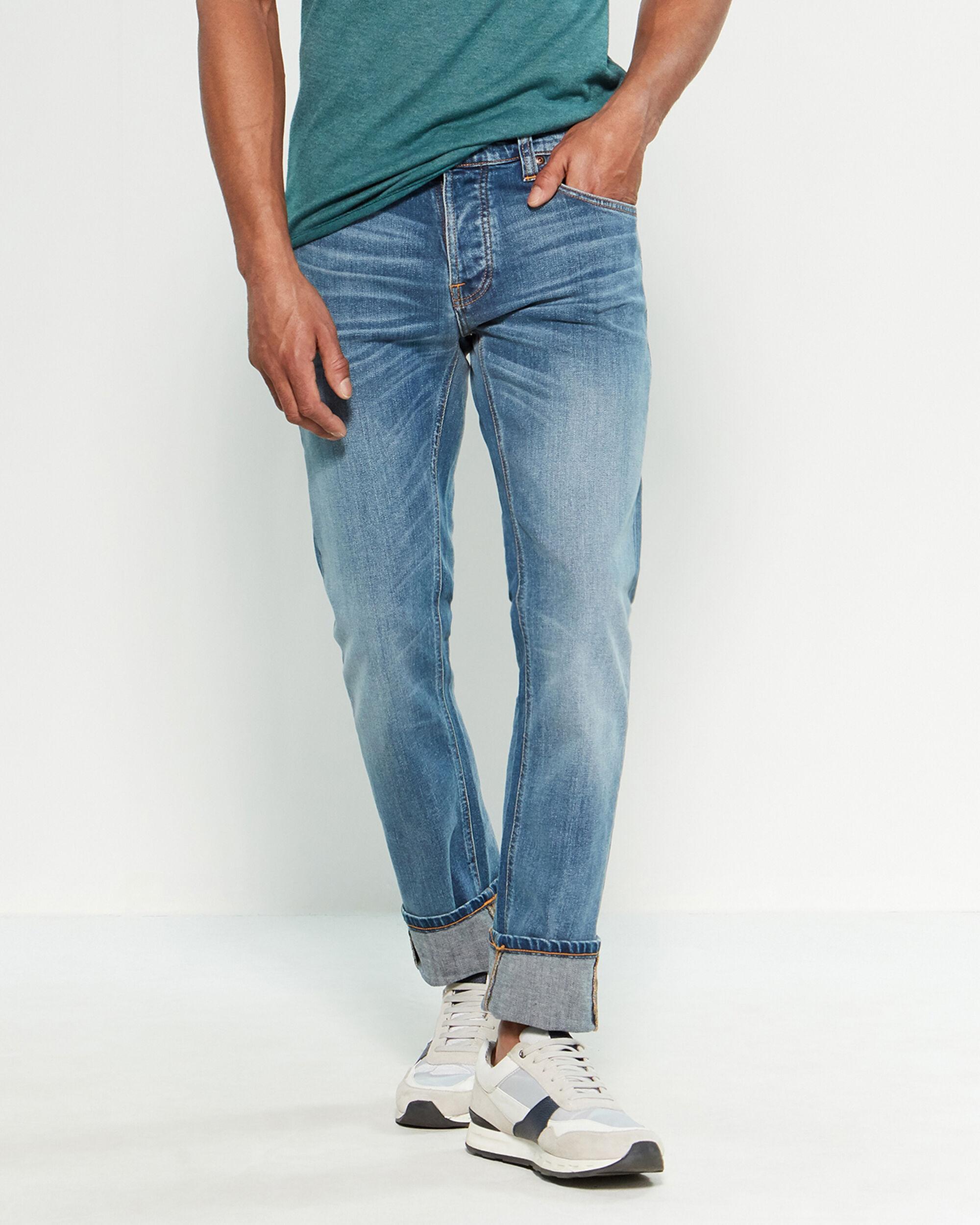 Nudie Jeans Denim True Cold Blue Tilted Tor Slim Jeans for Men - Lyst