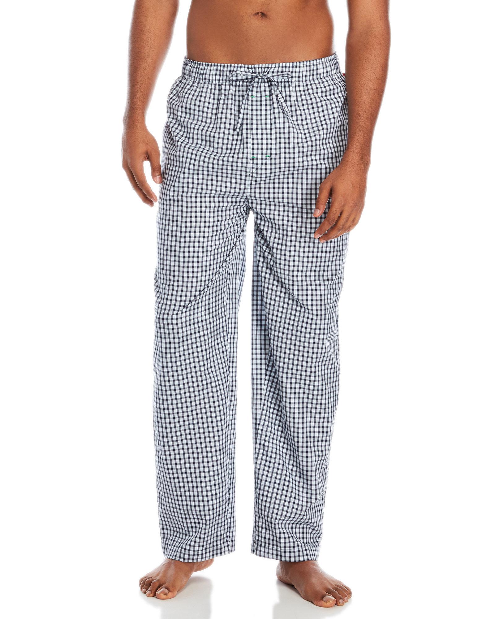Lyst - Tommy Hilfiger Woven Plaid Sleepwear Pants in Blue for Men