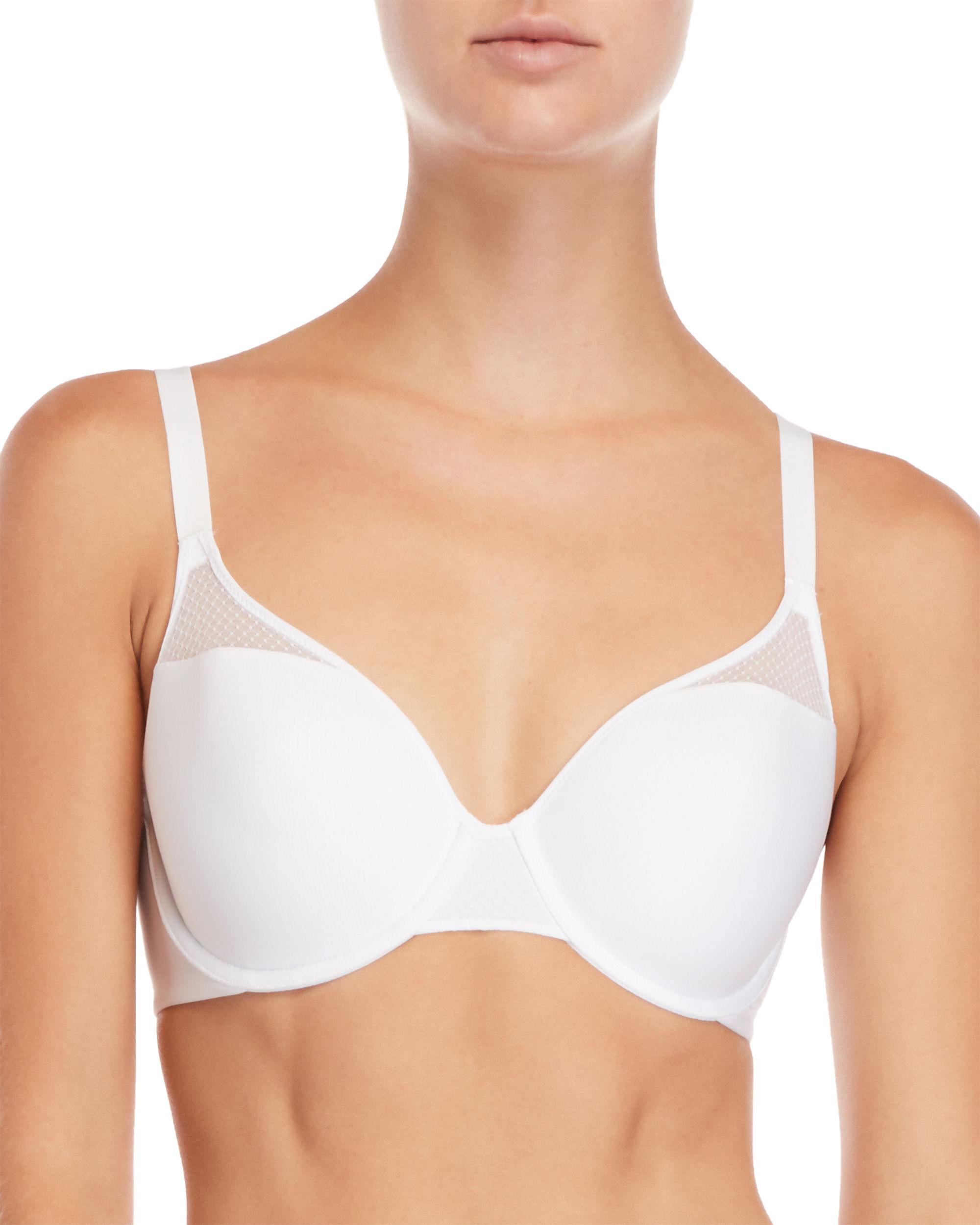 Lyst Vanity Fair Cooling Touch Full Coverage Bra In White Save 33