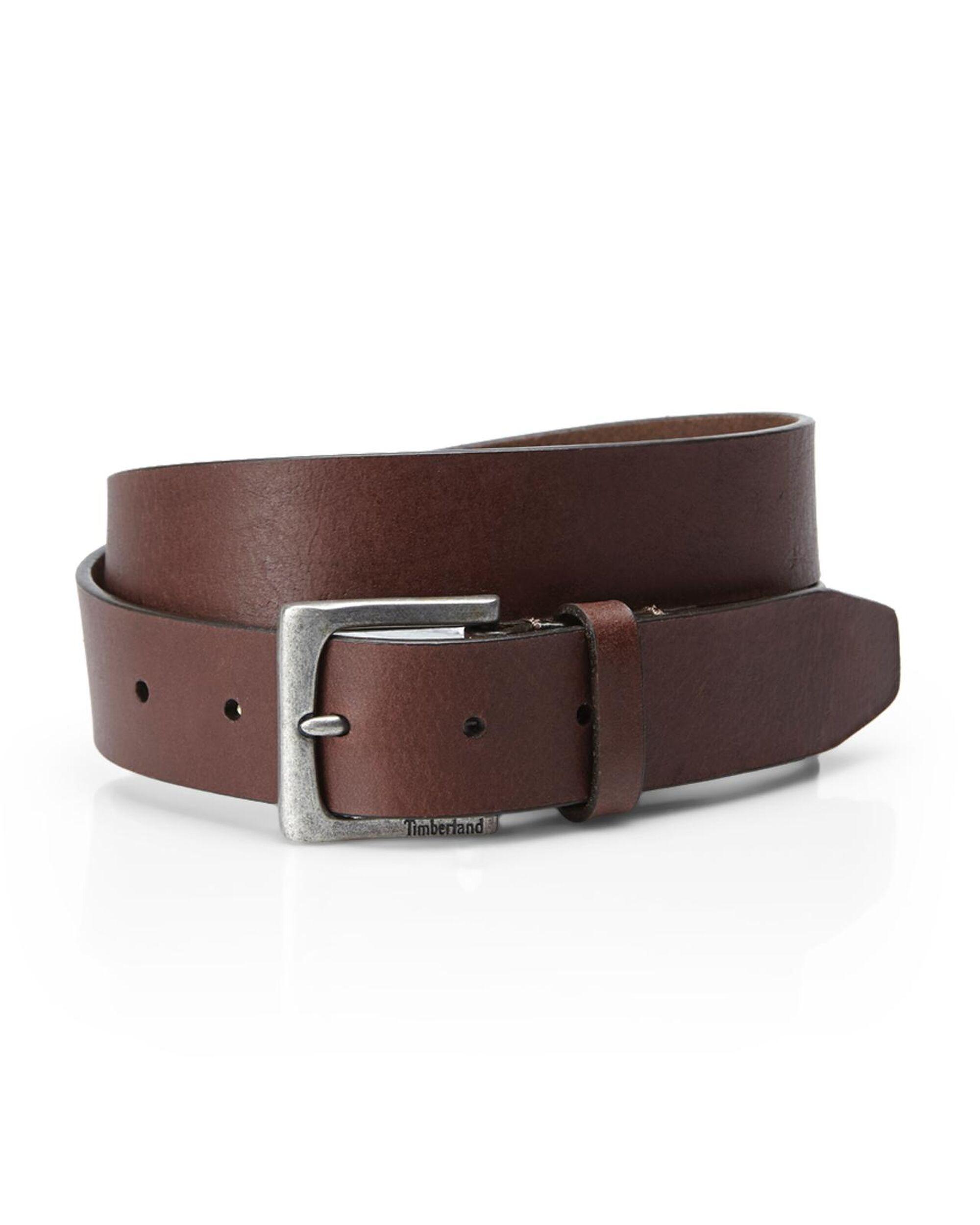 timberland men's leather belt