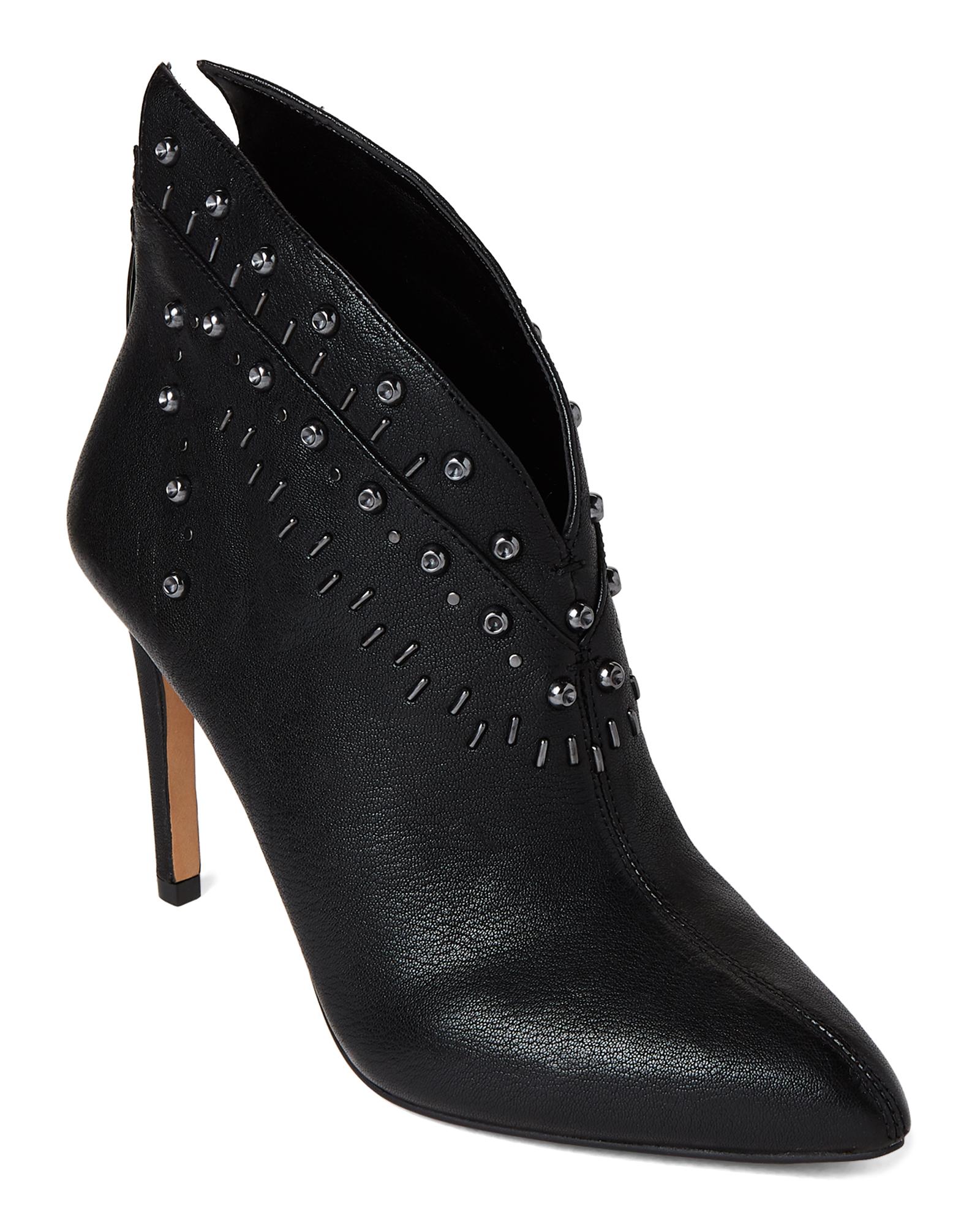 vince camuto ankle booties