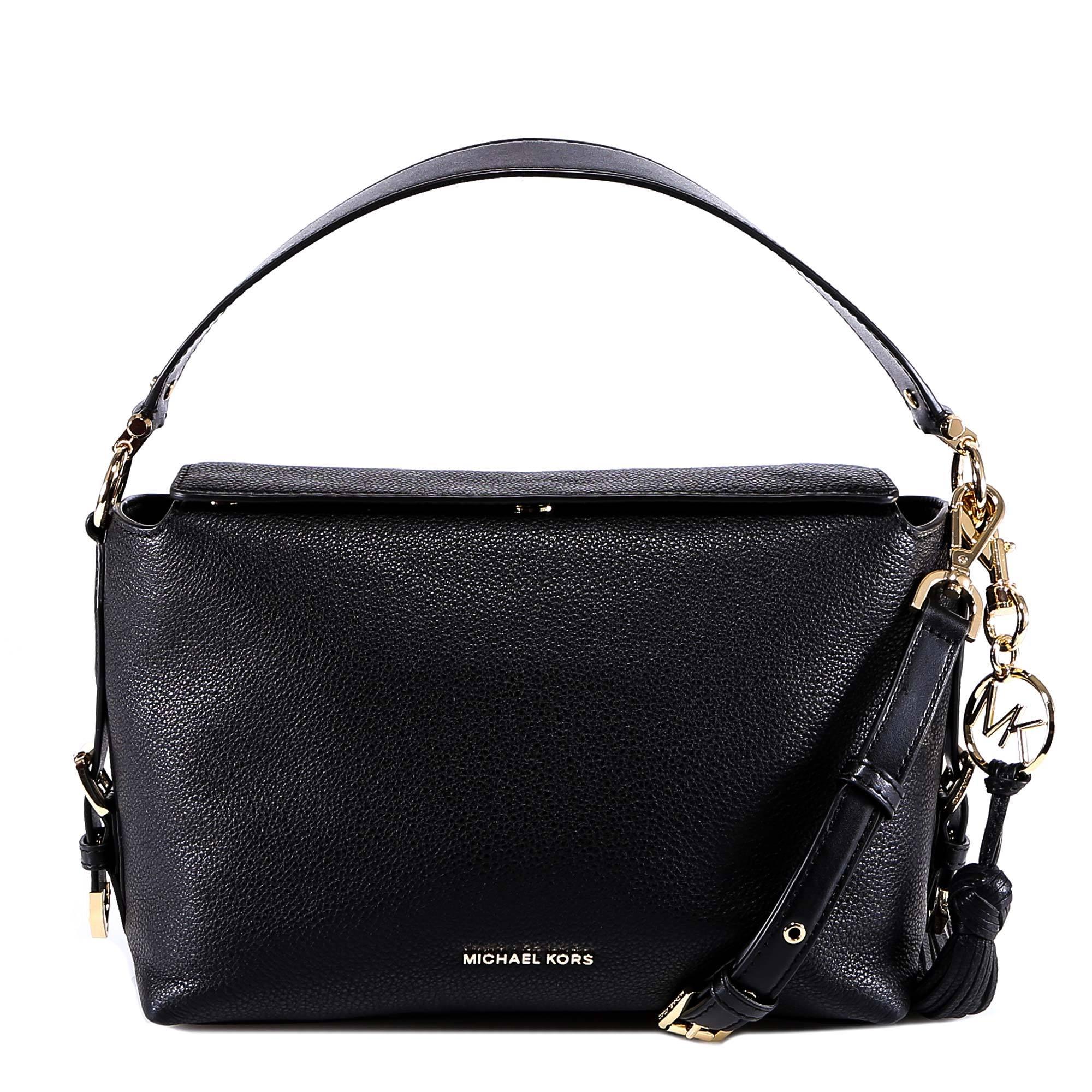 Michael Kors Brooke Medium Suede Shoulder Bag IUCN Water