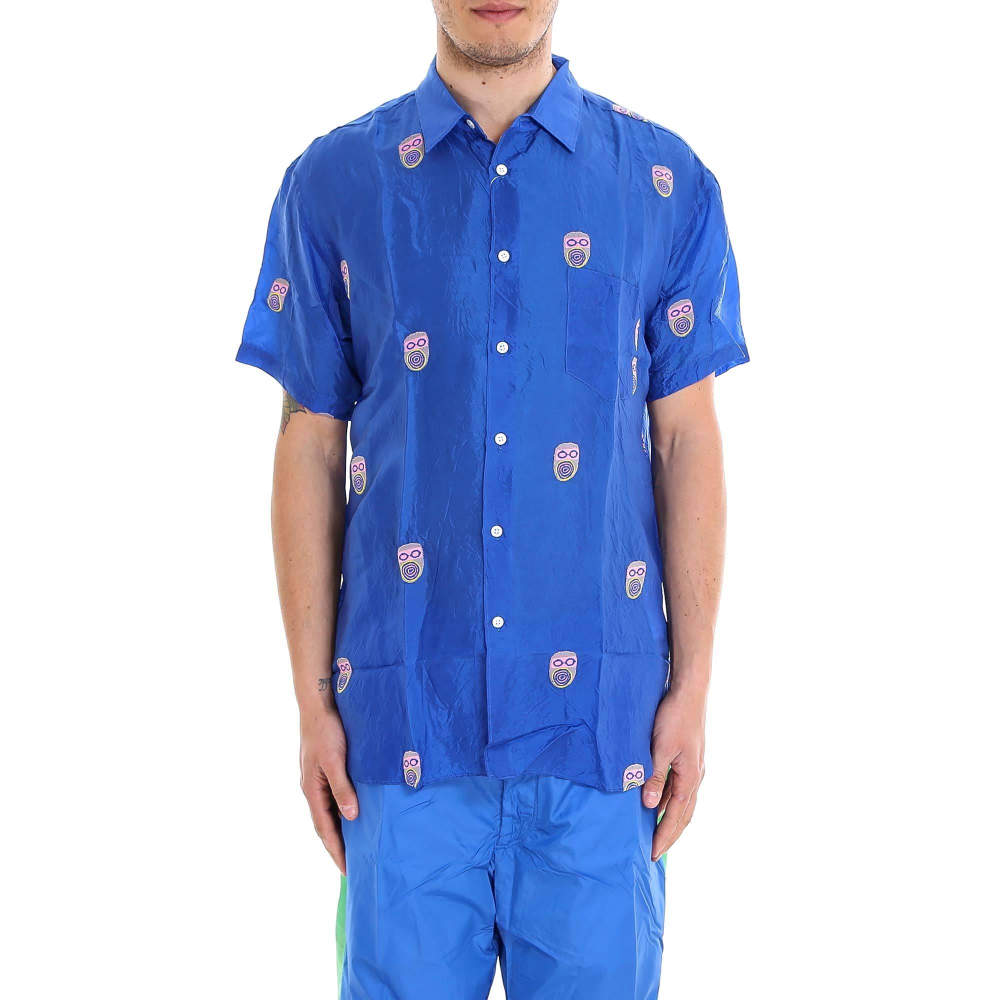 sea blue shirt mens