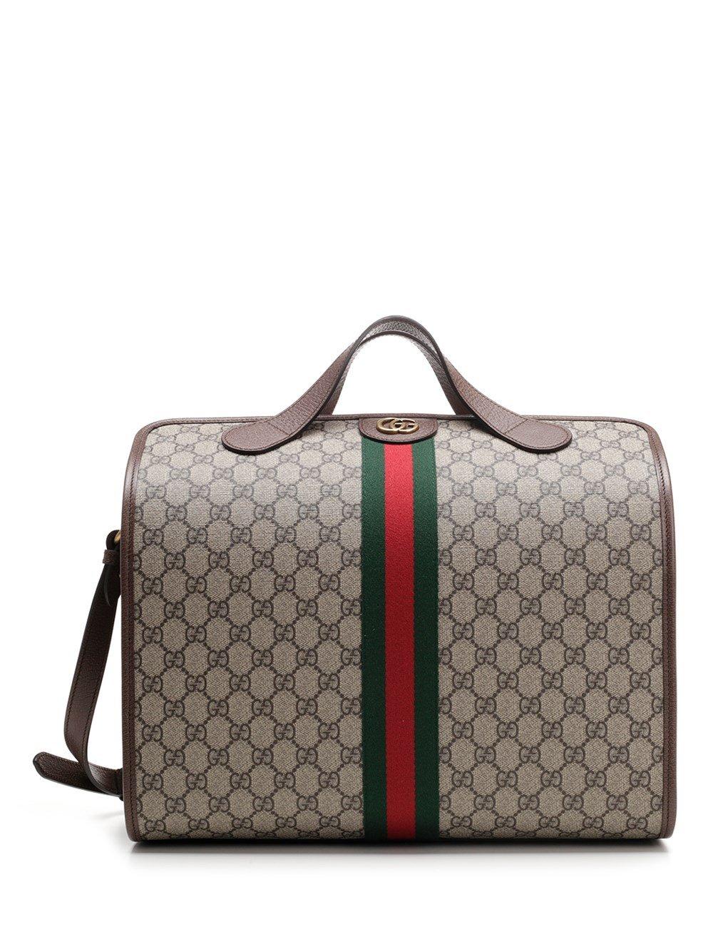 gucci ophidia multicolor men's clutch with wrist strap