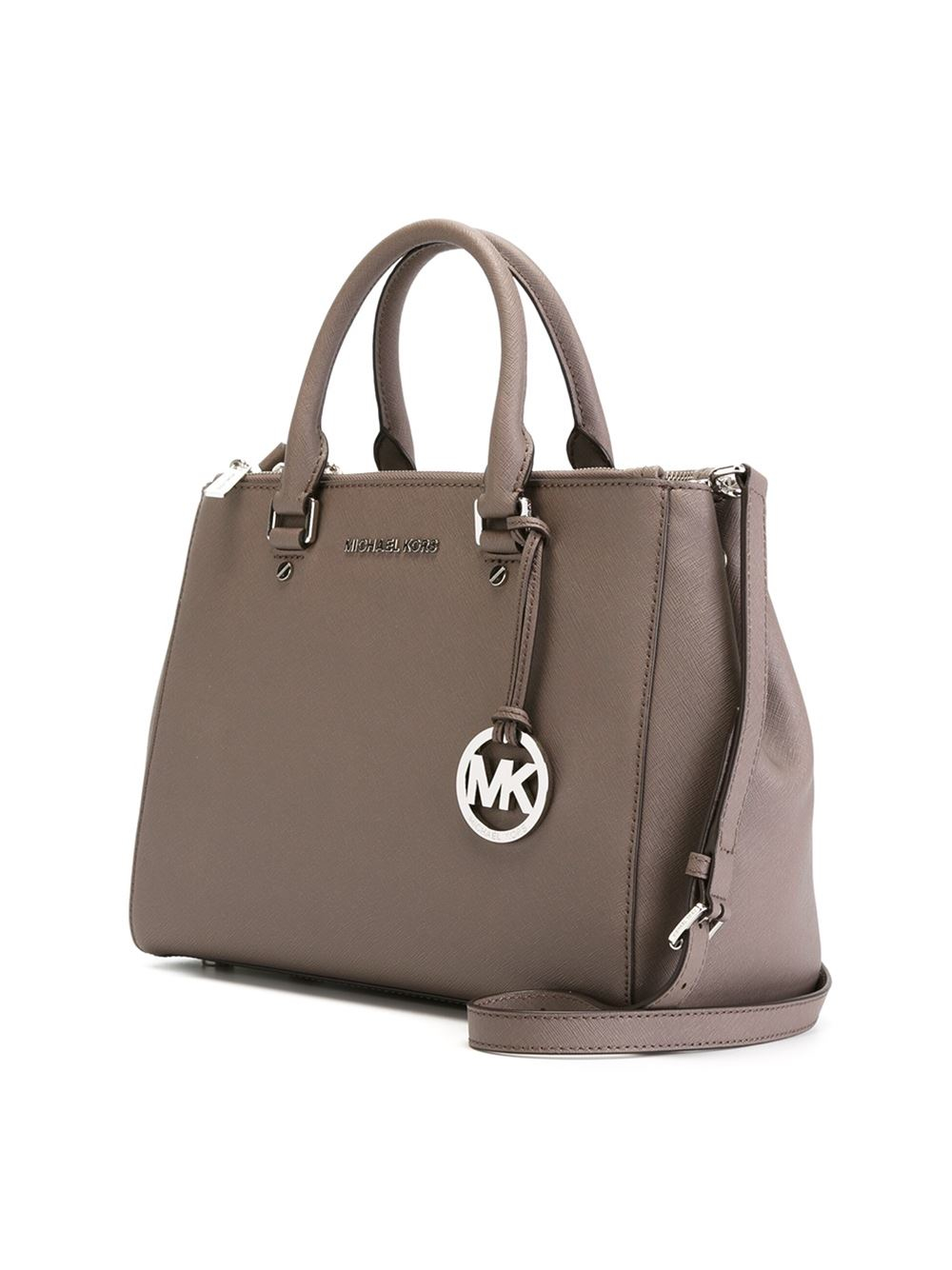 Lyst - Michael Michael Kors Sutton Tote Bag in Brown
