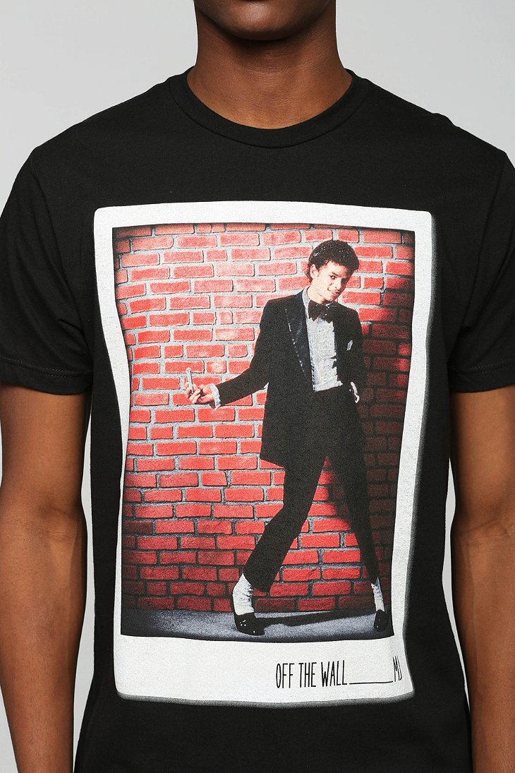 michael jackson off the wall tshirt