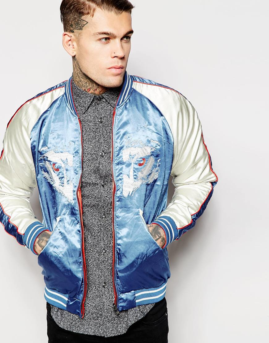diesel varsity bomber jacket