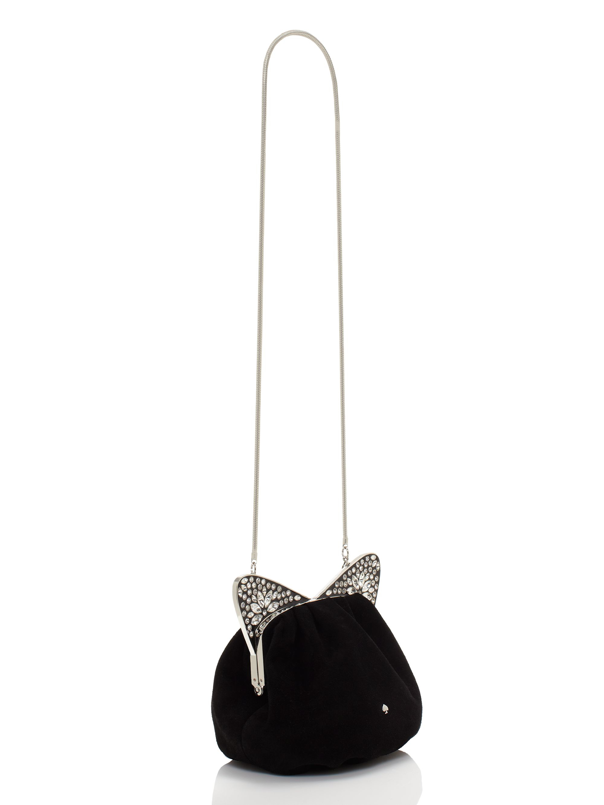 Lyst Kate Spade New York Cat S Meow Embellished Bag In Black Gallery