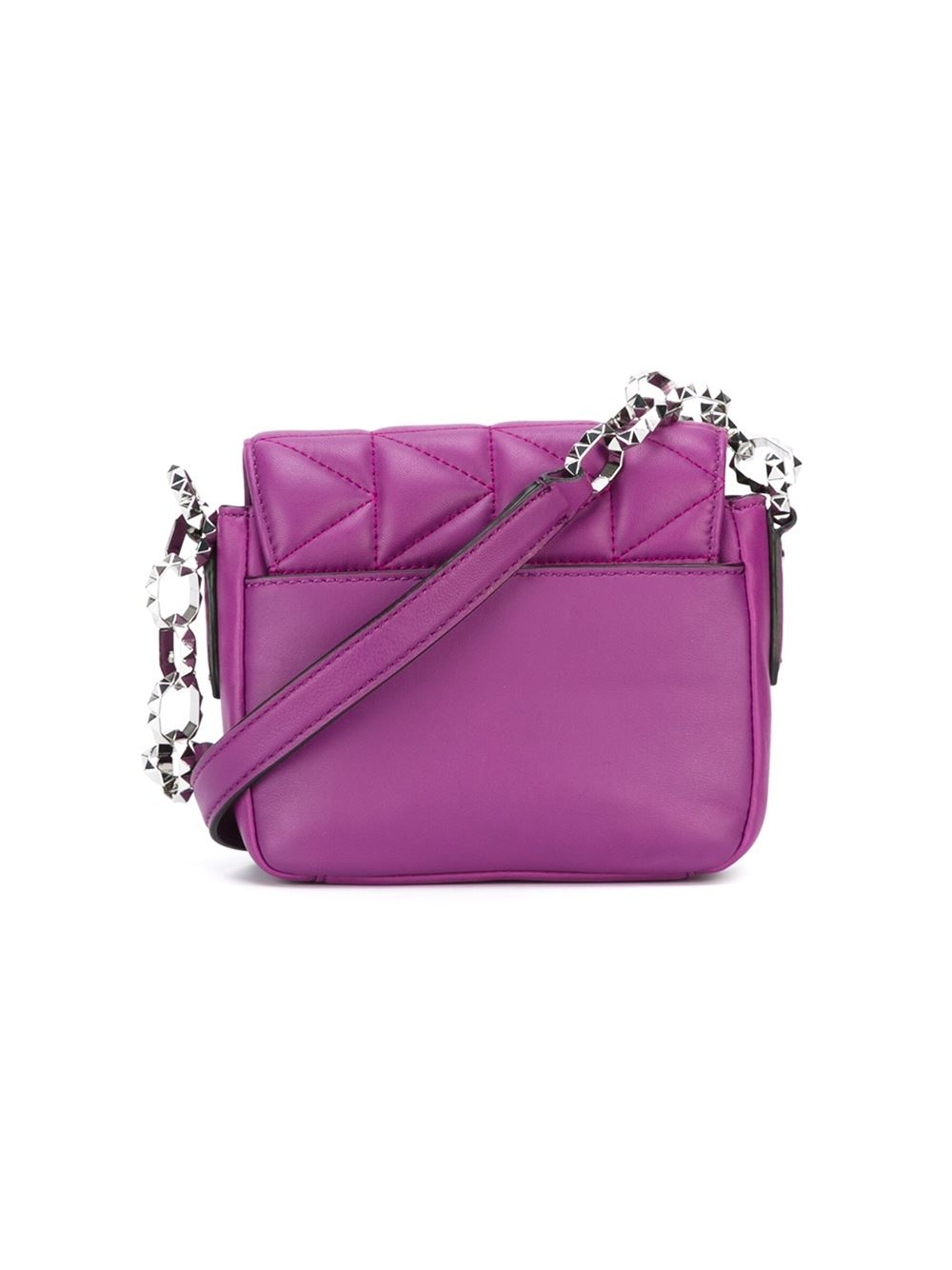 karl lagerfeld purple bag