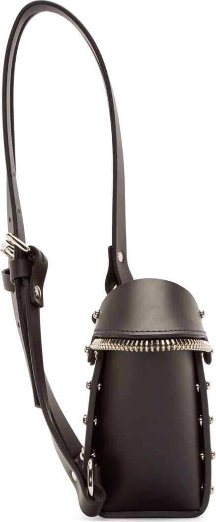 Fleet ilya Black Winged Zipper Fringe Backpack in Black | Lyst