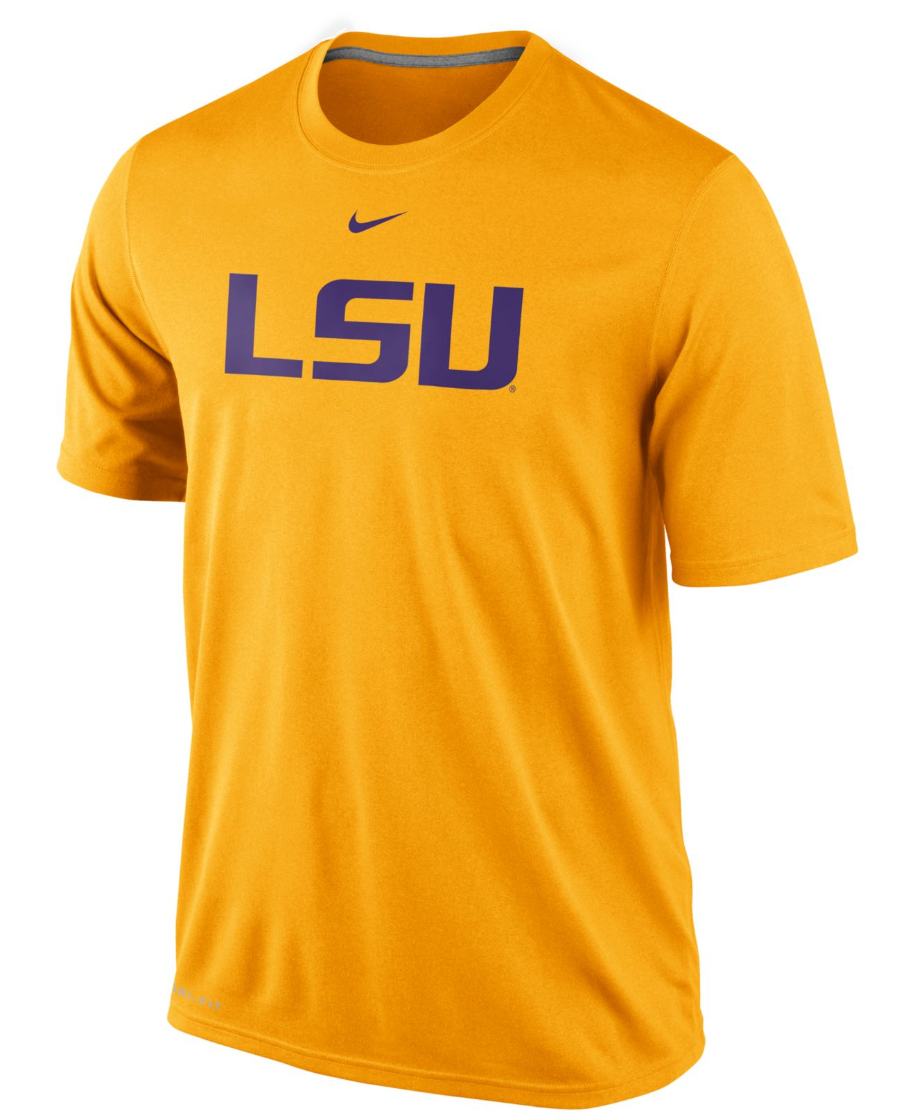 Lyst - Nike Mens Lsu Tigers Dri-fit Logo Legend T-shirt in Metallic 