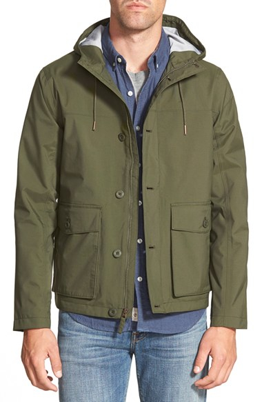 Timberland 'mt. Clay' Waterproof Hooded Jacket in Green for Men | Lyst
