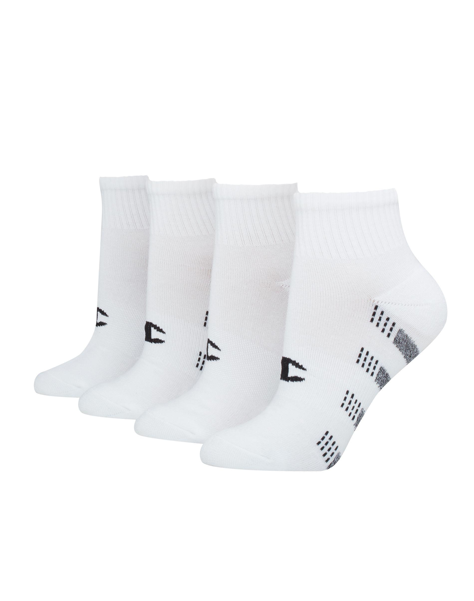 Champion Synthetic Performance Ankle Socks, 6-pack in White/Black ...