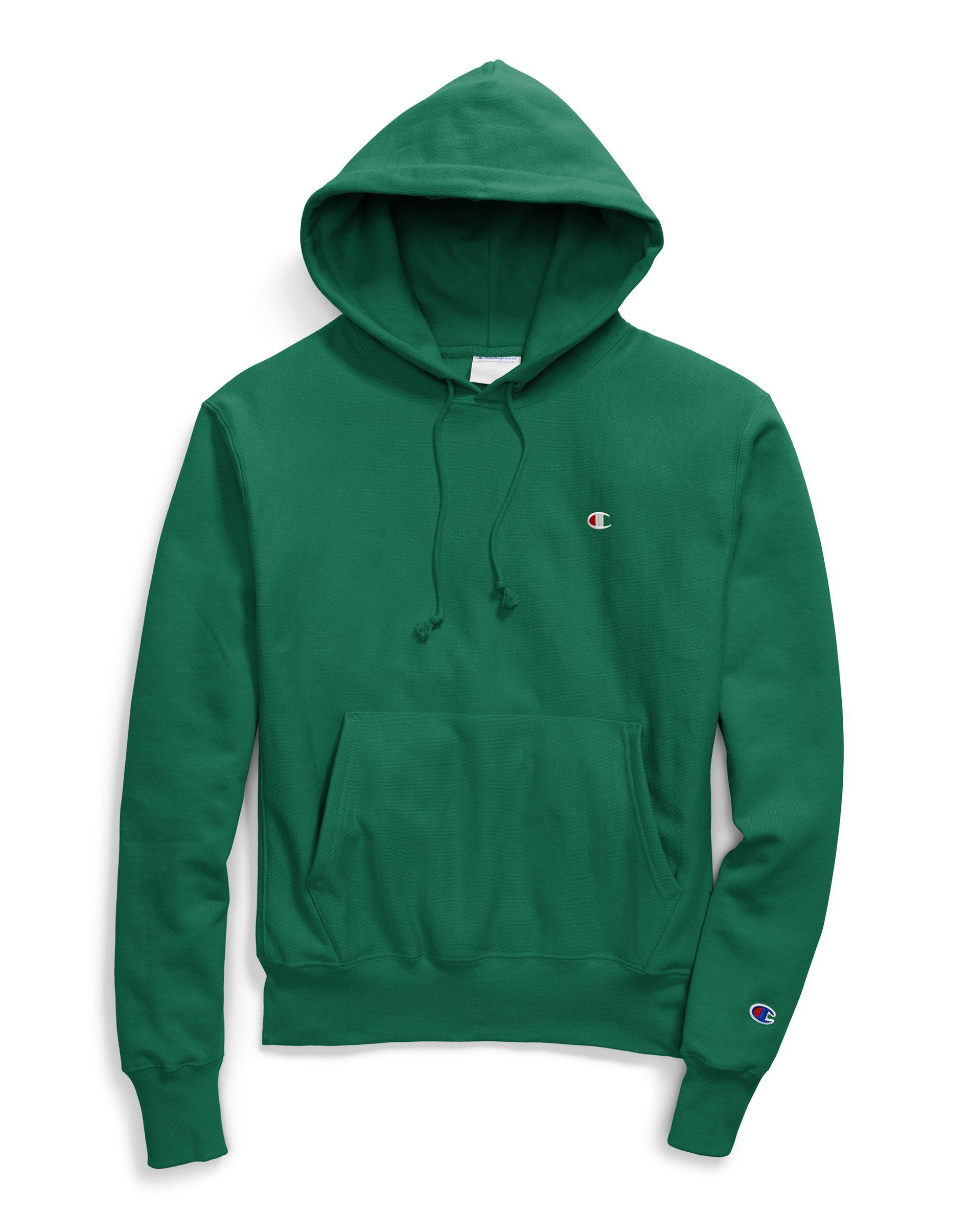 Champion Cotton Life® Reverse Weave® Pullover Hoodie in Green for Men ...