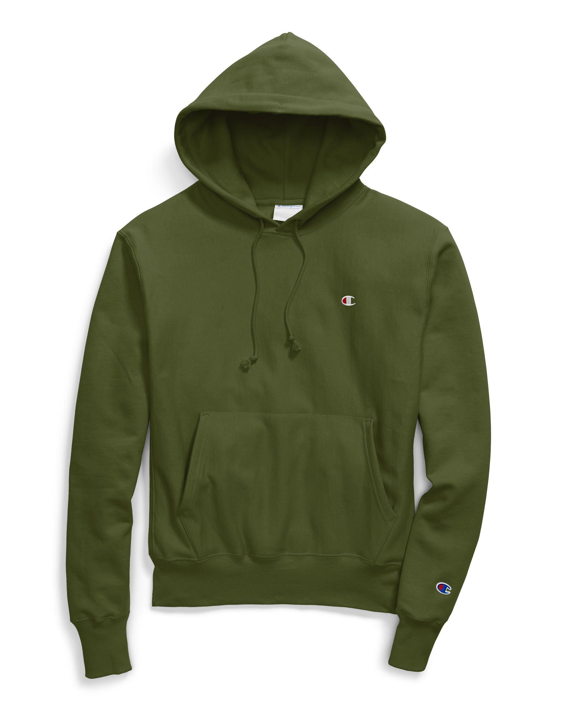 Champion Fleece Life® Reverse Weave® Pullover Hoodie in Cargo Olive ...