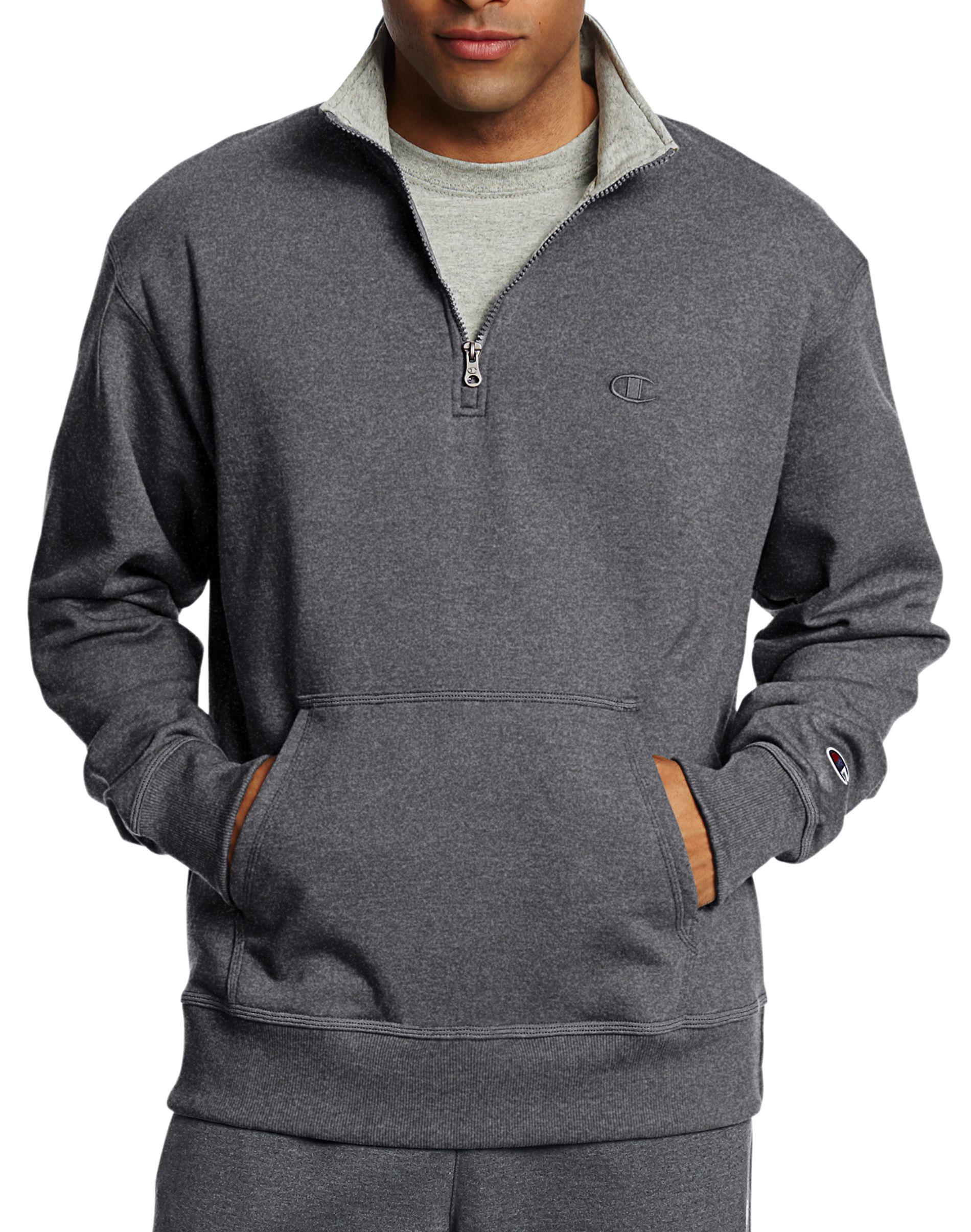 Download Lyst - Champion Powerblend® Sweats 1/4 Zip Pullover in ...