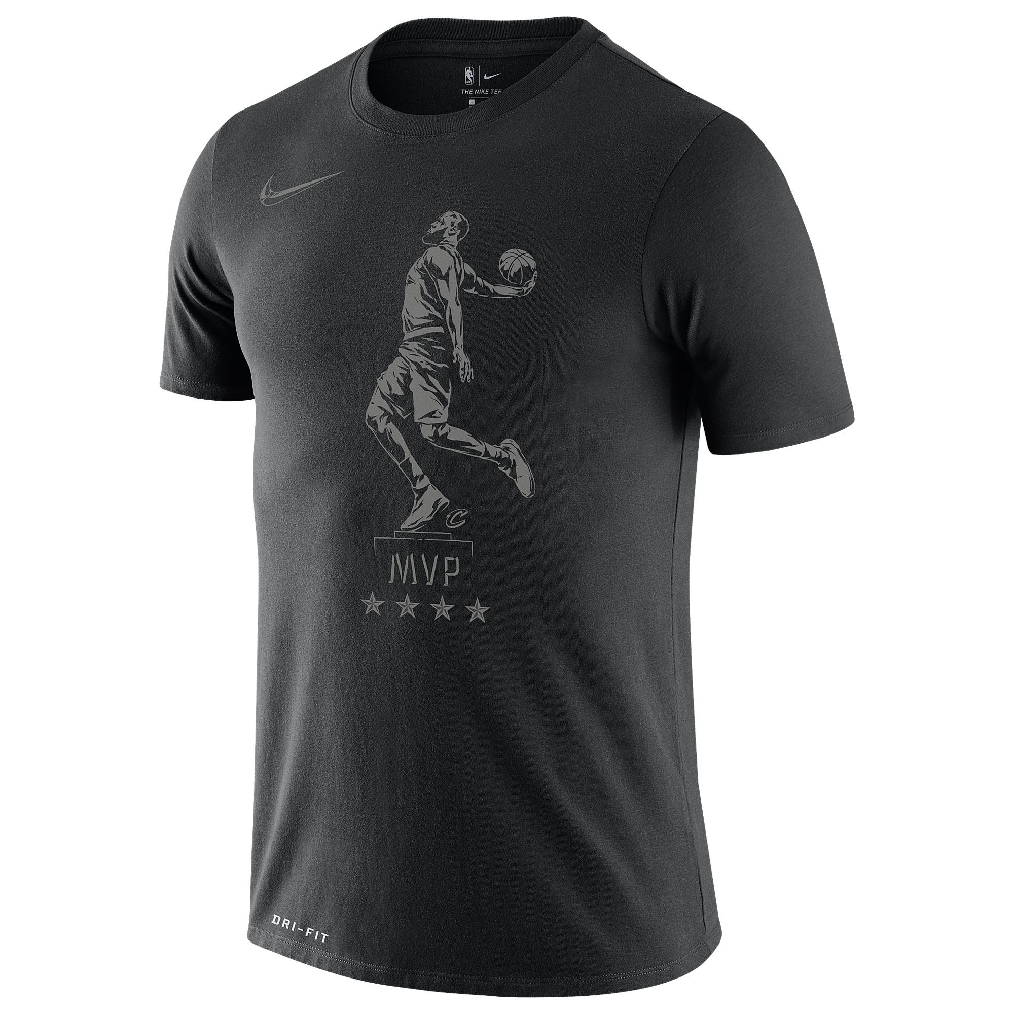 Nike Lebron James Nba Mvp Player Graphic T-shirt in Black for Men - Lyst
