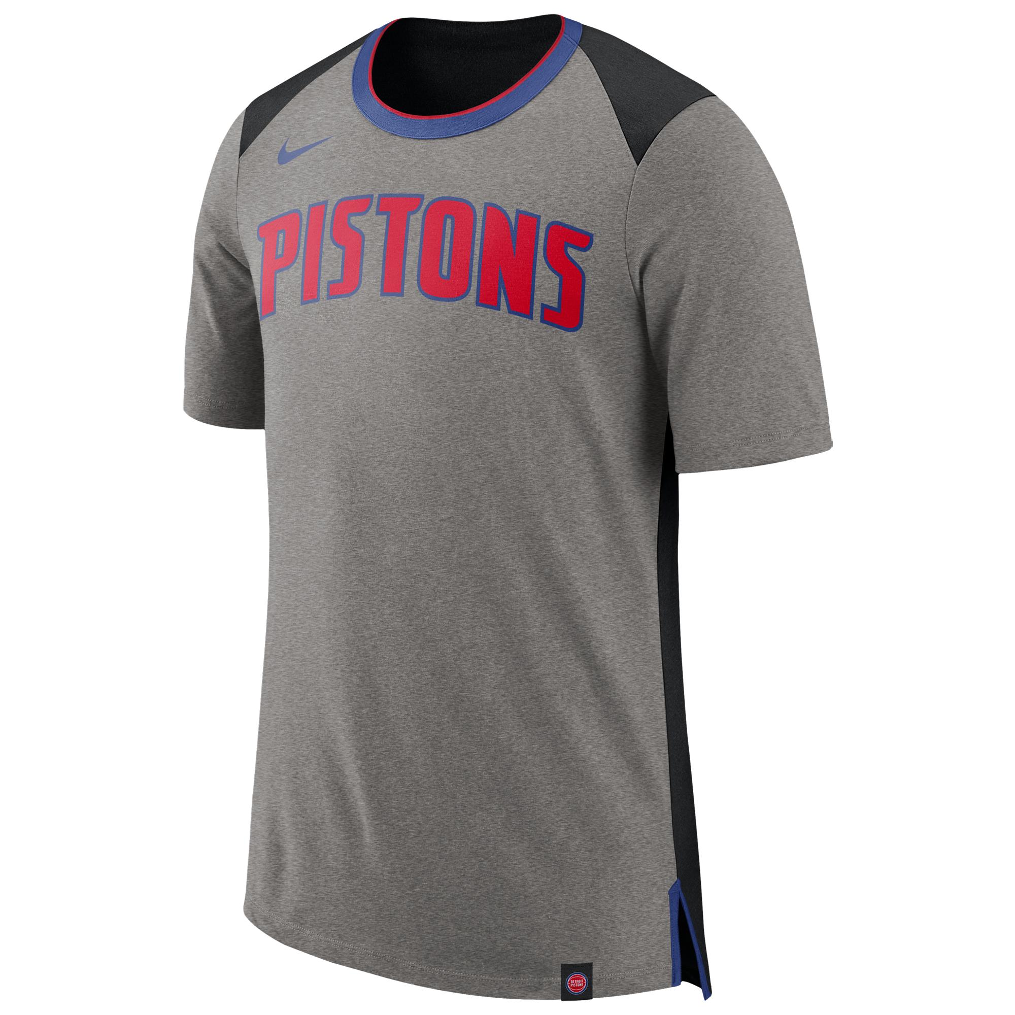Nike Detroit Pistons Nba Bb Fan T-shirt in Gray for Men - Lyst