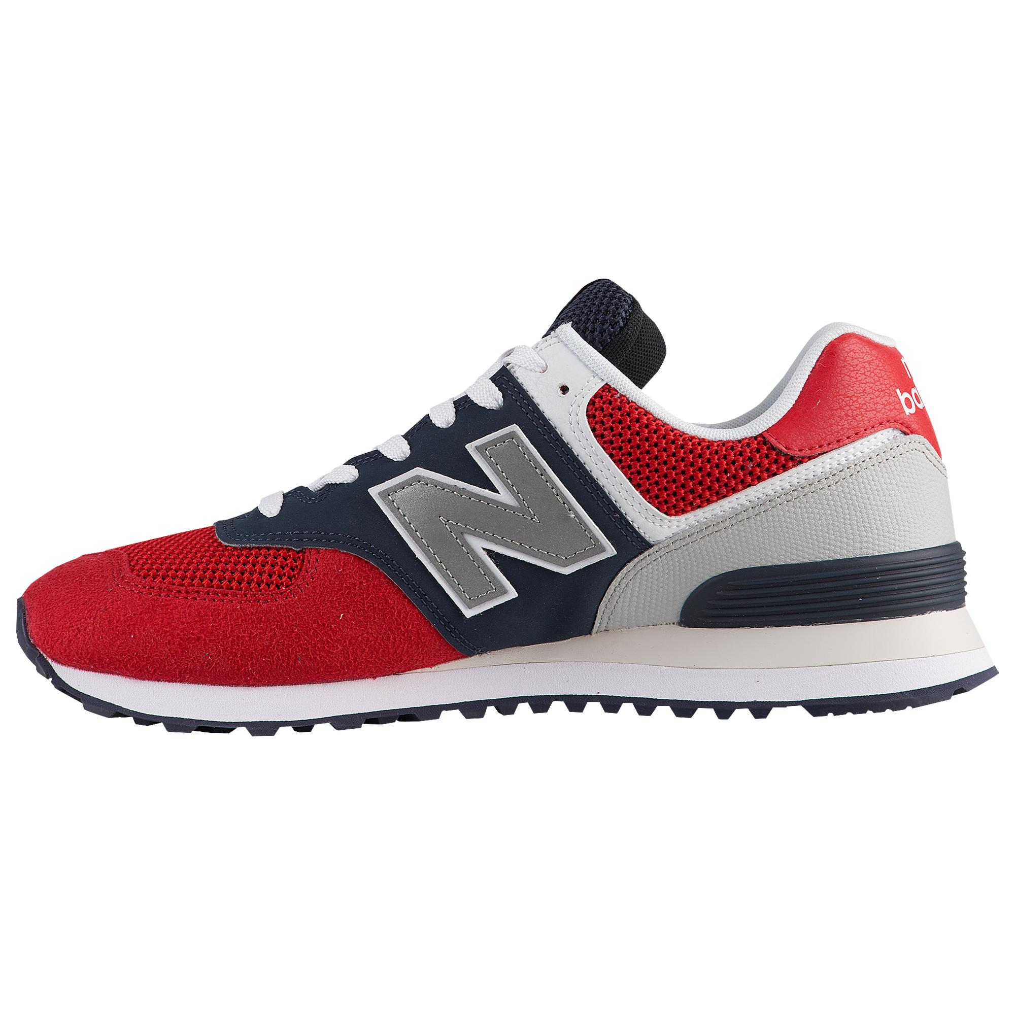 New Balance 574 in Red for Men - Lyst