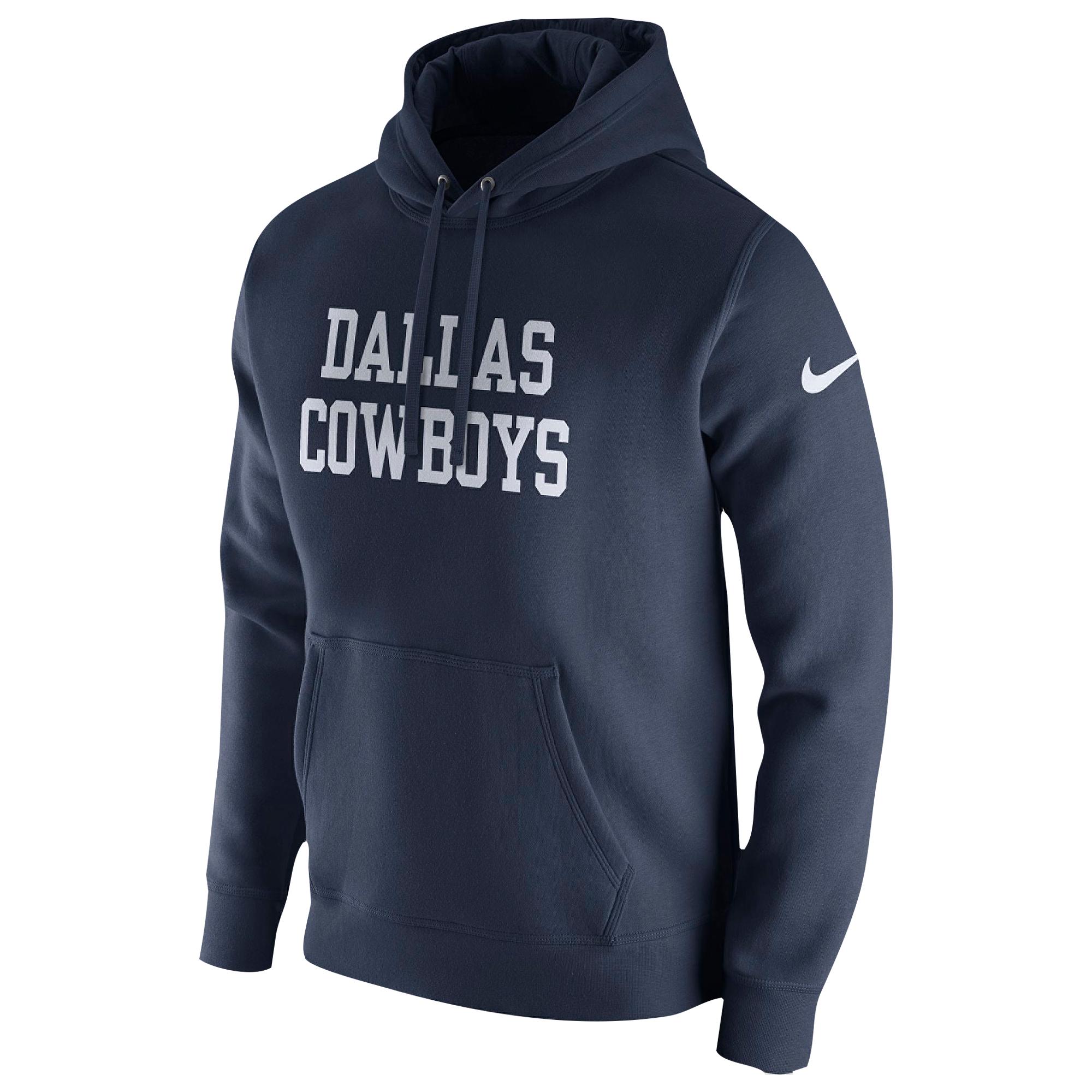 Nike Dallas Cowboys Nfl Pullover Fleece Club Hoodie in Blue for Men - Lyst