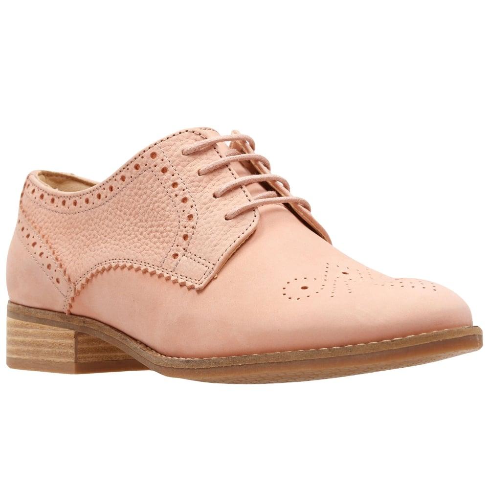 clarks netley rose brogues