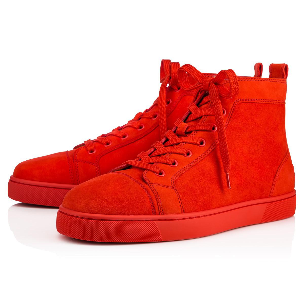 Lyst - Christian Louboutin Louis Men's Flat in Red for Men