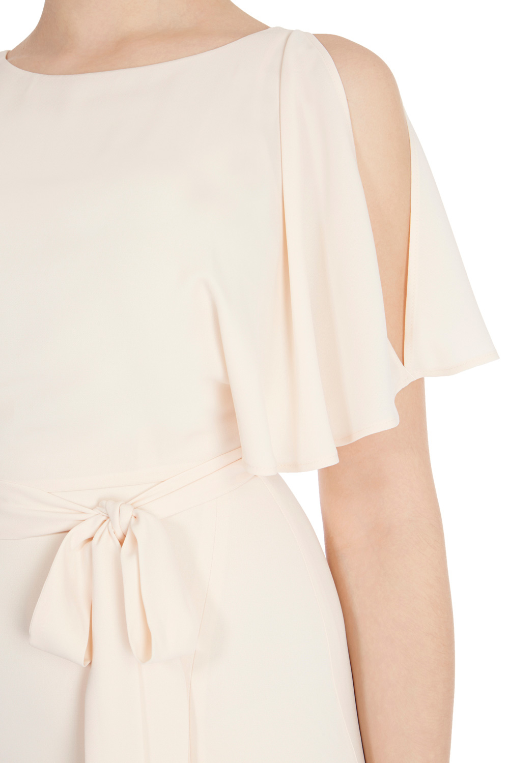 Coast Elina Cold Shoulder Dress in Pink | Lyst Coast Elina Cold Shoulder Dress in Pink | Lyst
