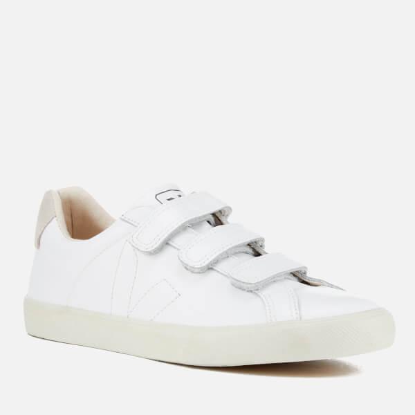 Lyst - Veja Men's 3 Lock Leather Velcro Trainers in White for Men